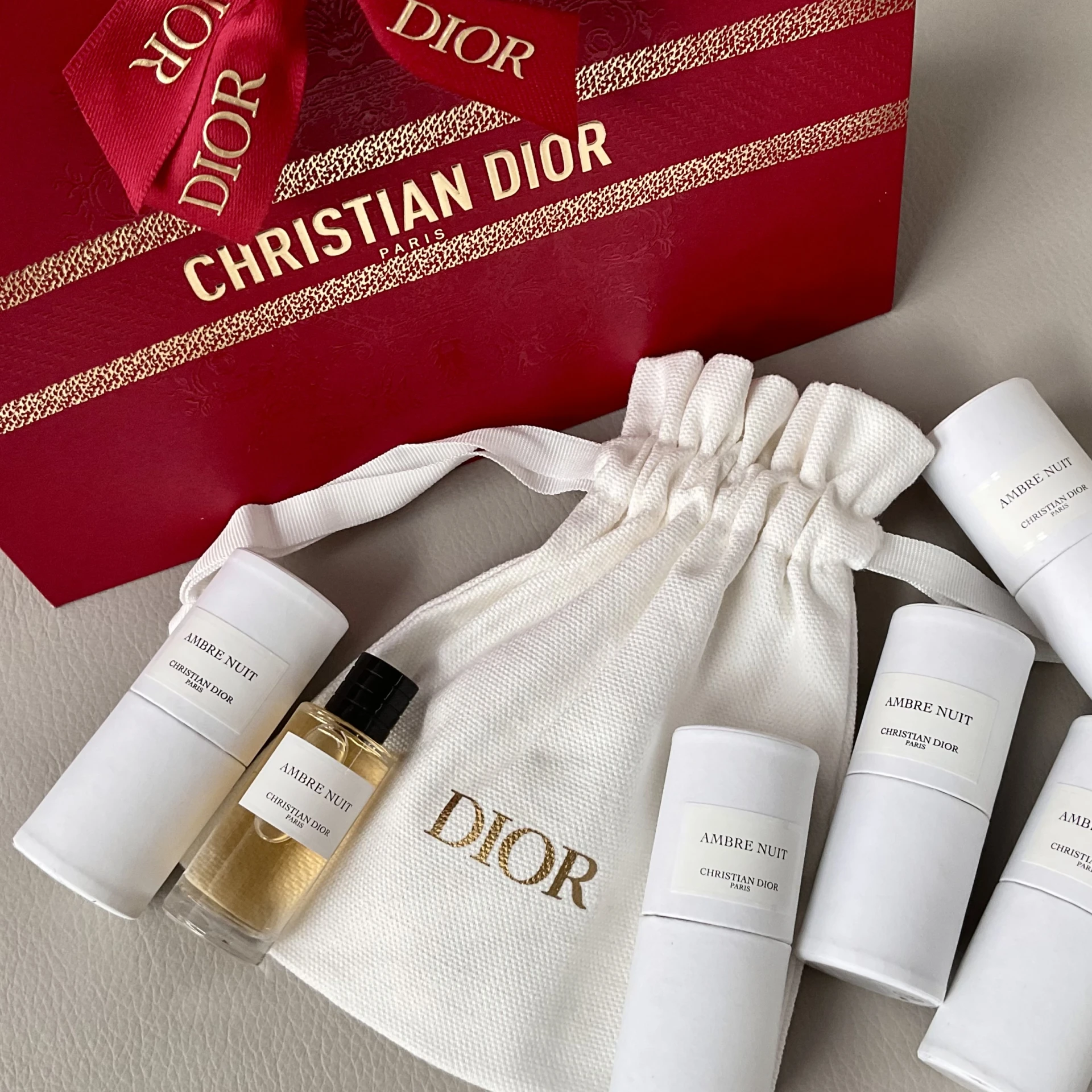 Dior La Collection Privée Ambre Nuit miniatűr 2 féle méretben, ajándék Dior szütyővel