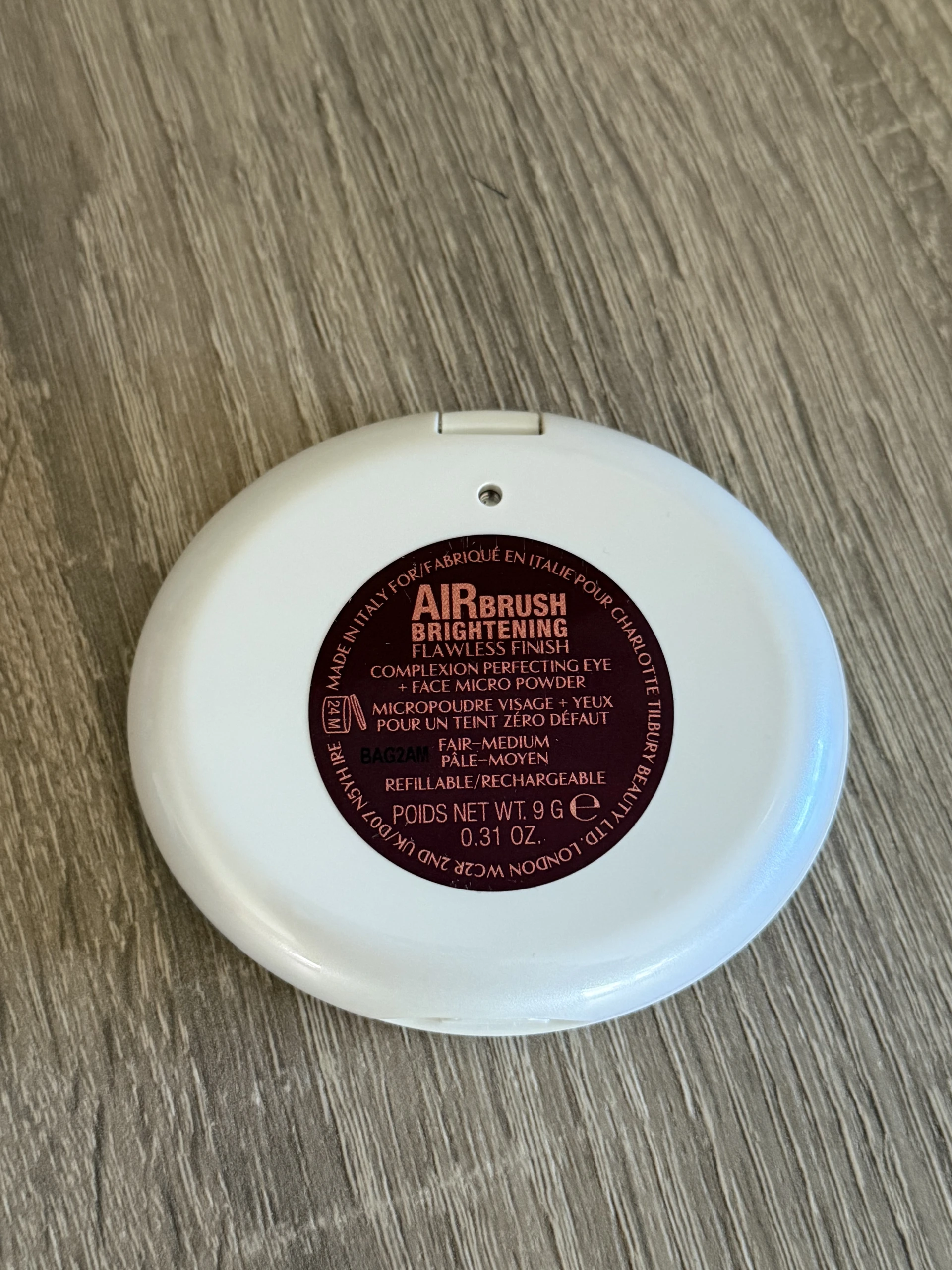 5.000 Ft+ szállitás- Charlotte Tilbury Airbrush Brightening púder