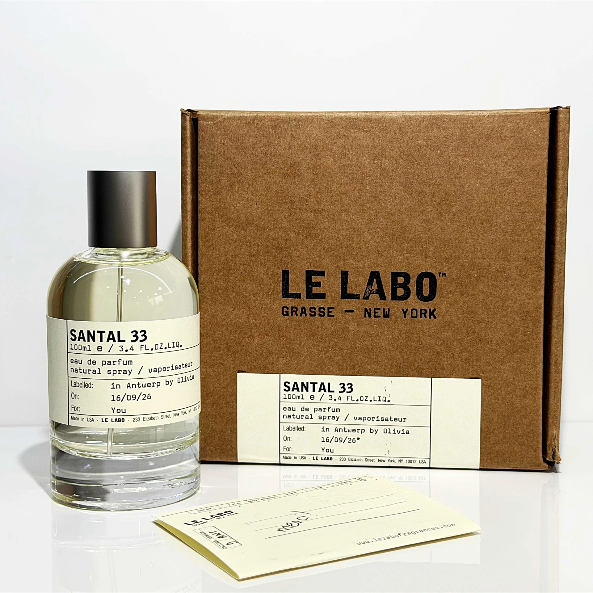 Le Labo Santal 33 EDP 🤎 dekantok