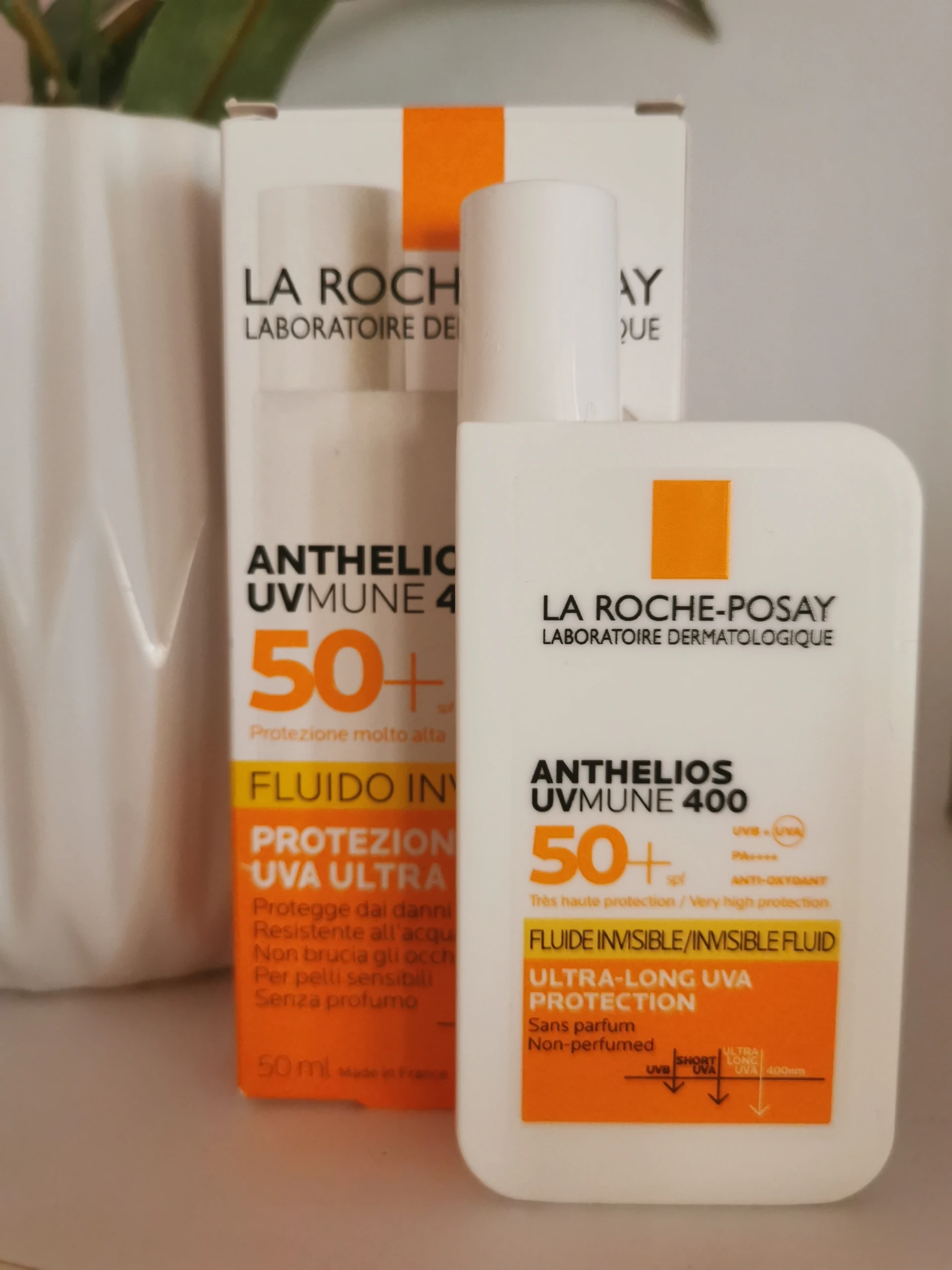 La Roche-Posay Anthelios Uvmune 400 Invisible Fluid SPF50 Fényvédő