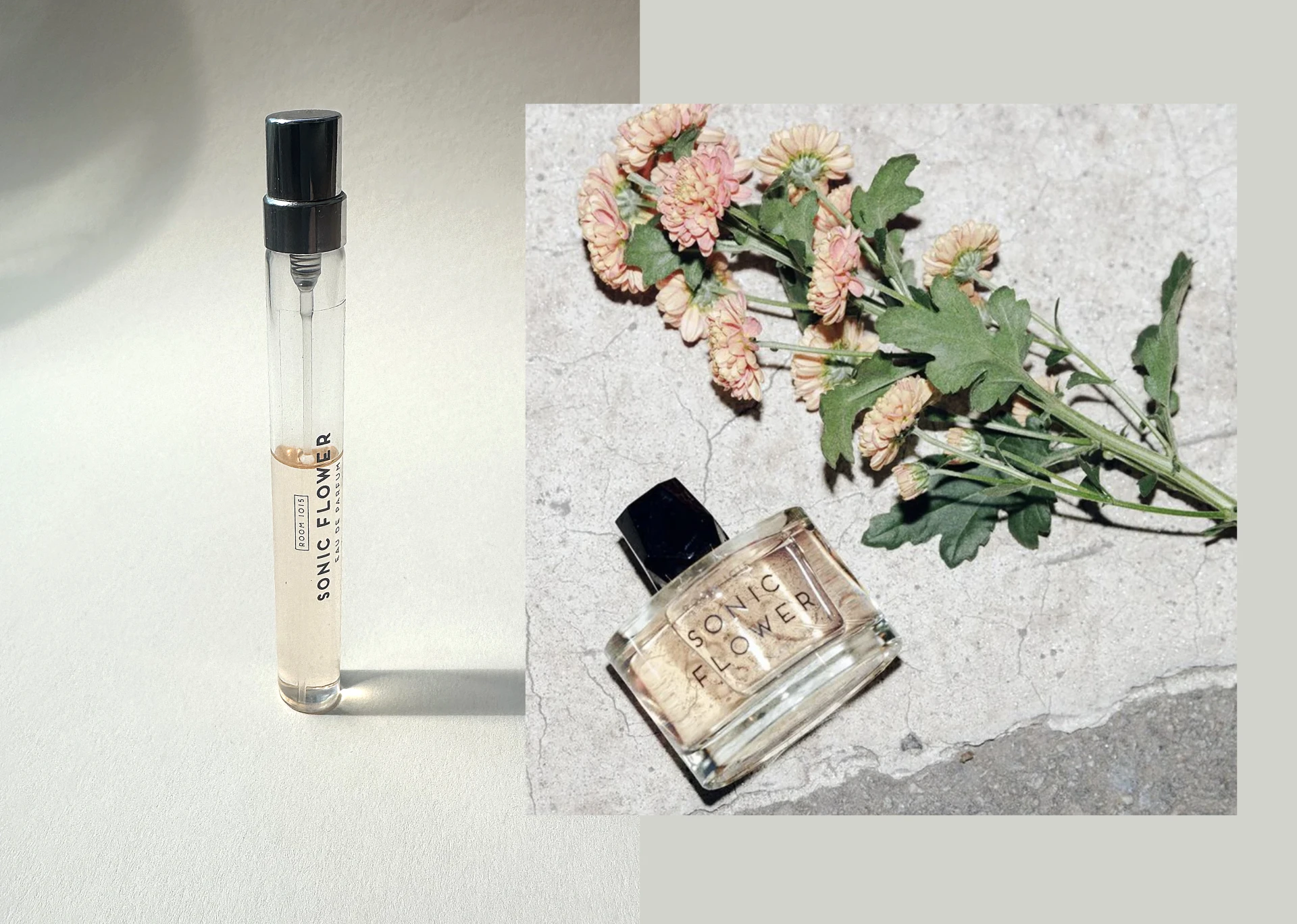 Sonic Flower EDP travel size üvegében