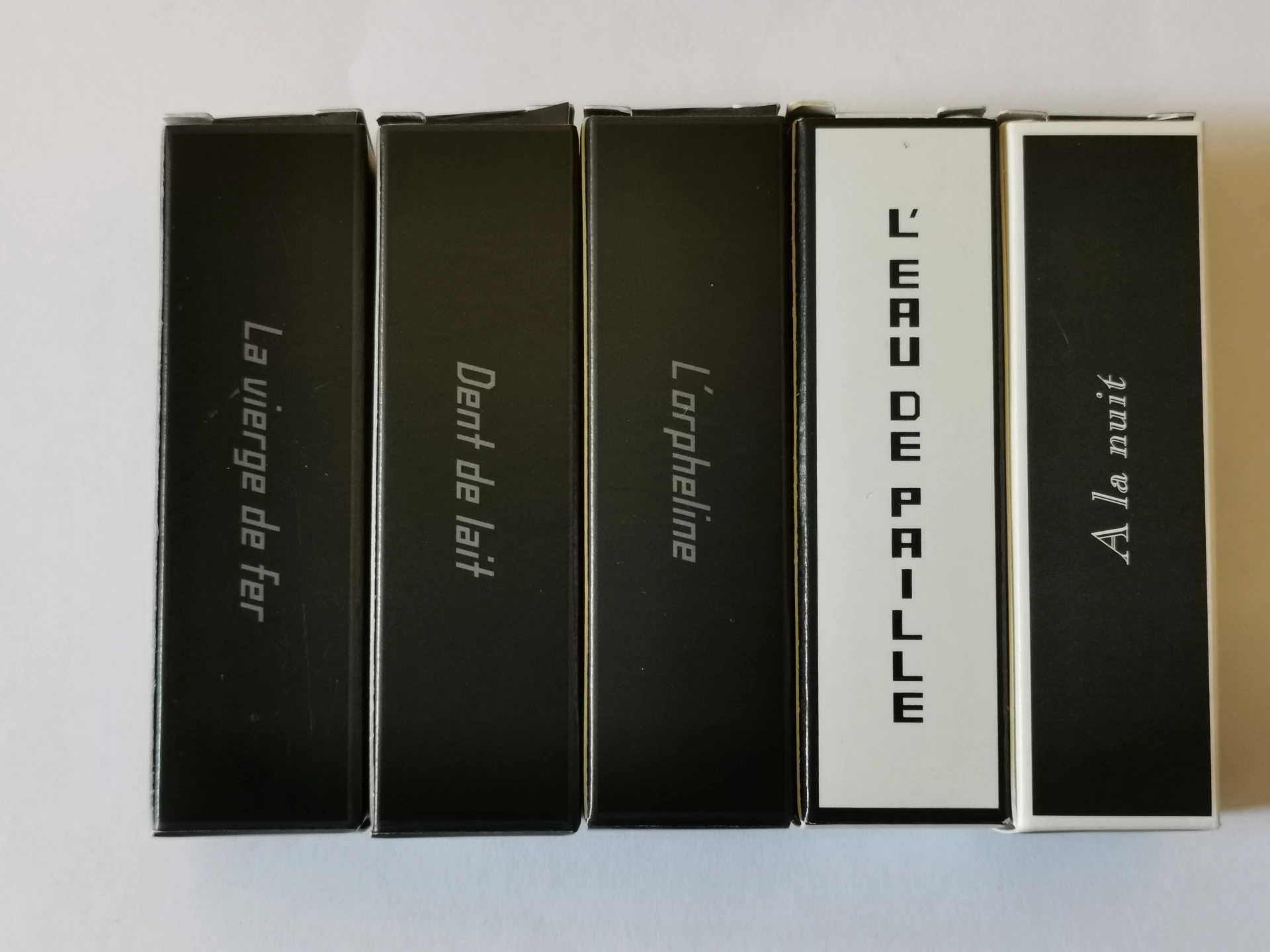 Serge Lutens 5 db gyári minta