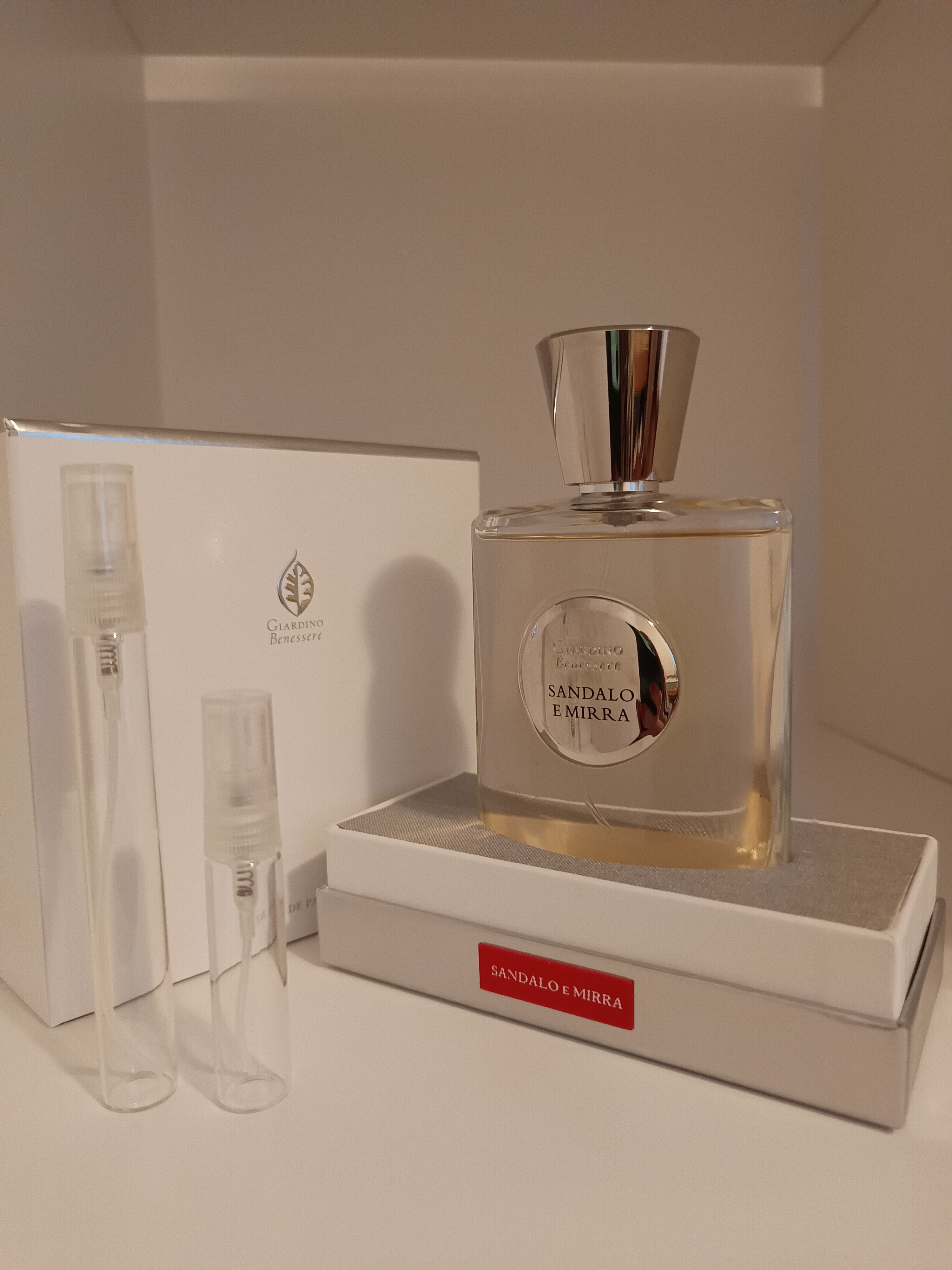 Giardino Benessere Sandalo e Mirra edp 5 vagy 10 ml parfümszóróban