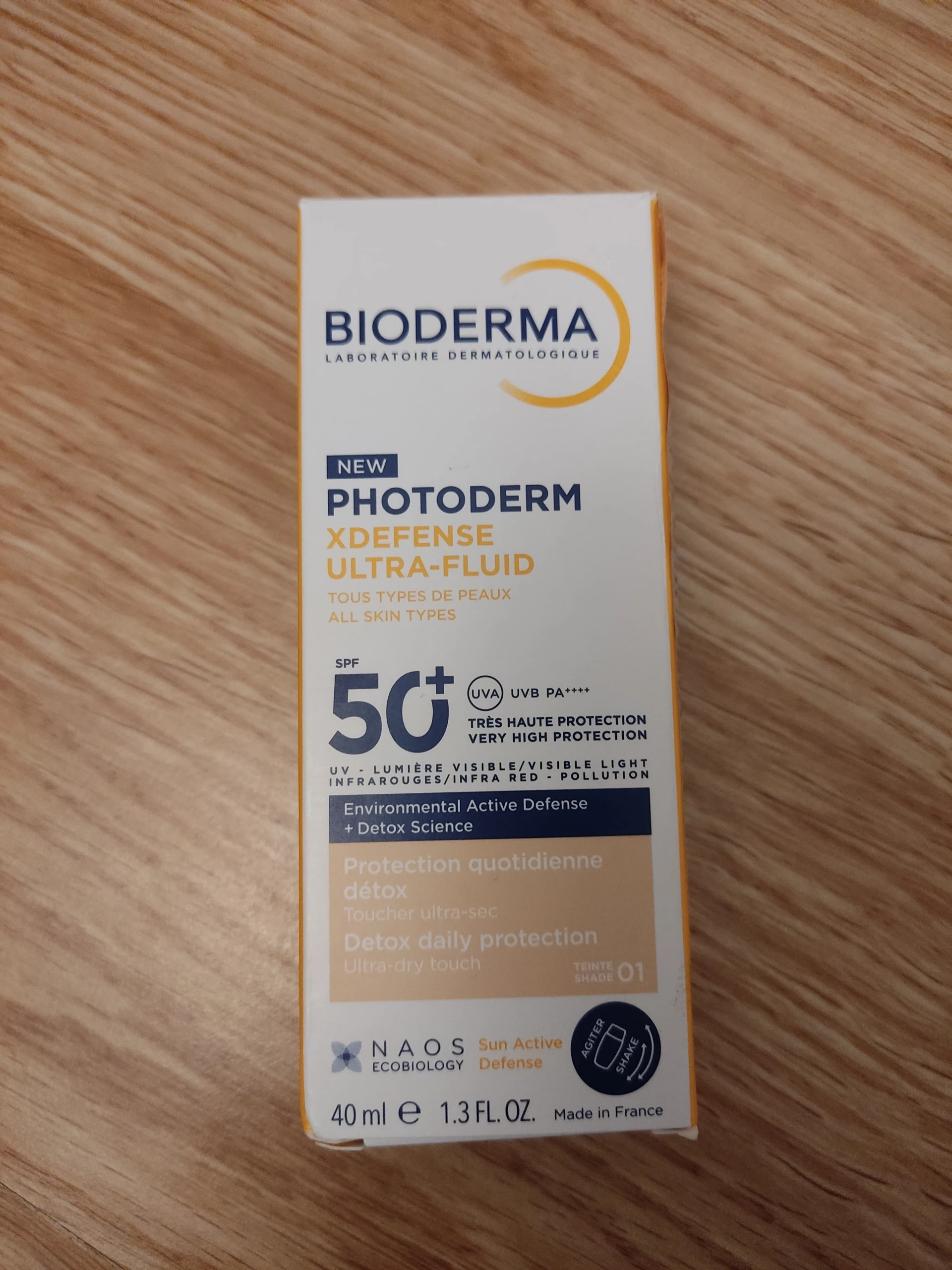 Bioderma színezett fényvédő fluid