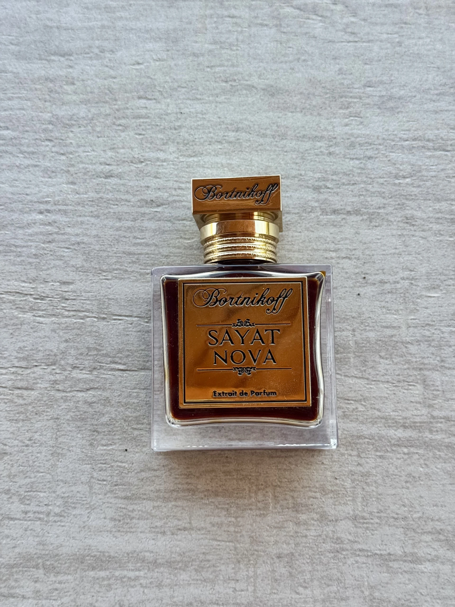 🍑Fújósok! Bortnikoff Sayat Nova Extrait De Parfum