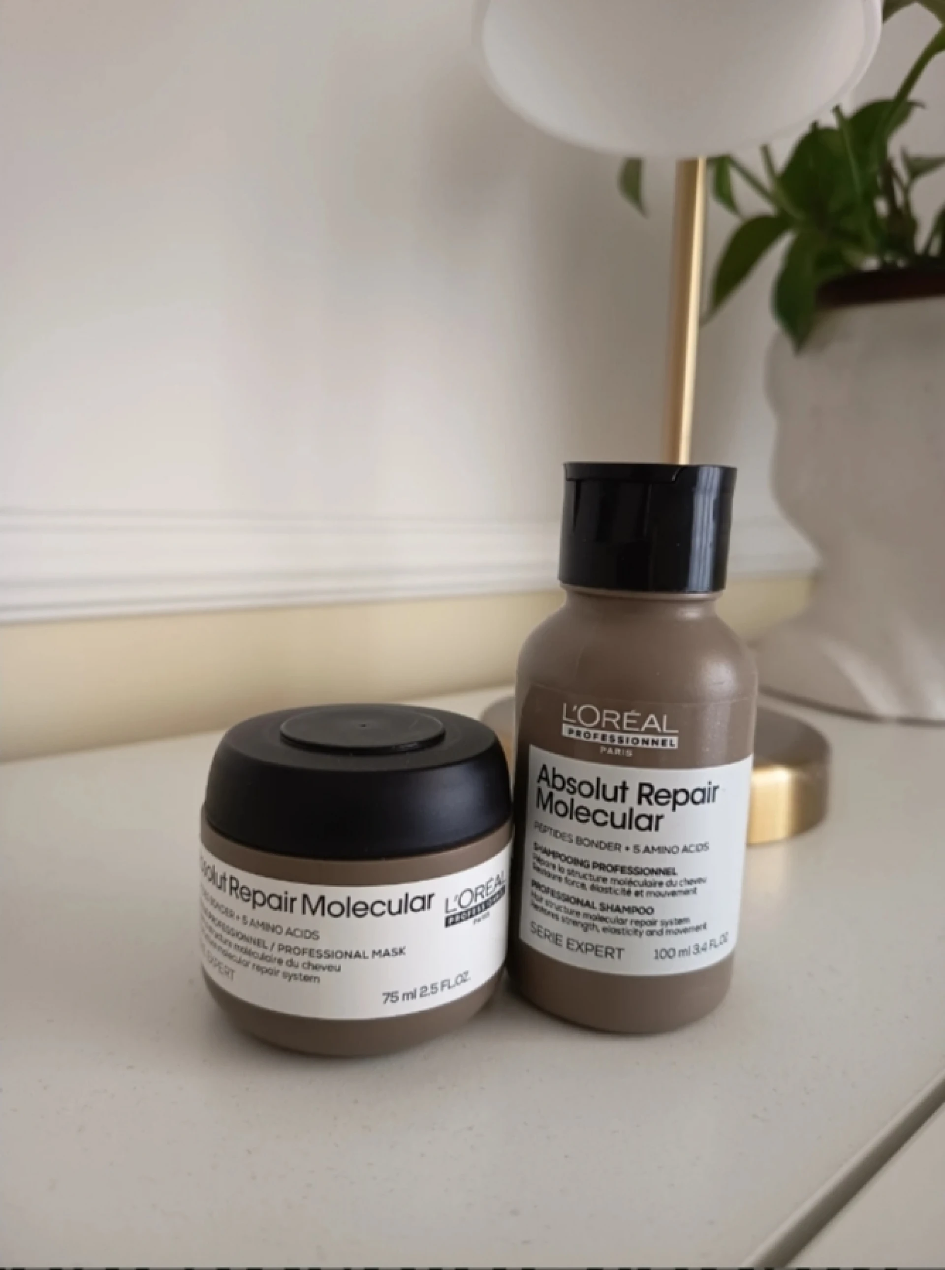 L'Oréal Paris Absolut Repair Molecular Sampon+maszk
