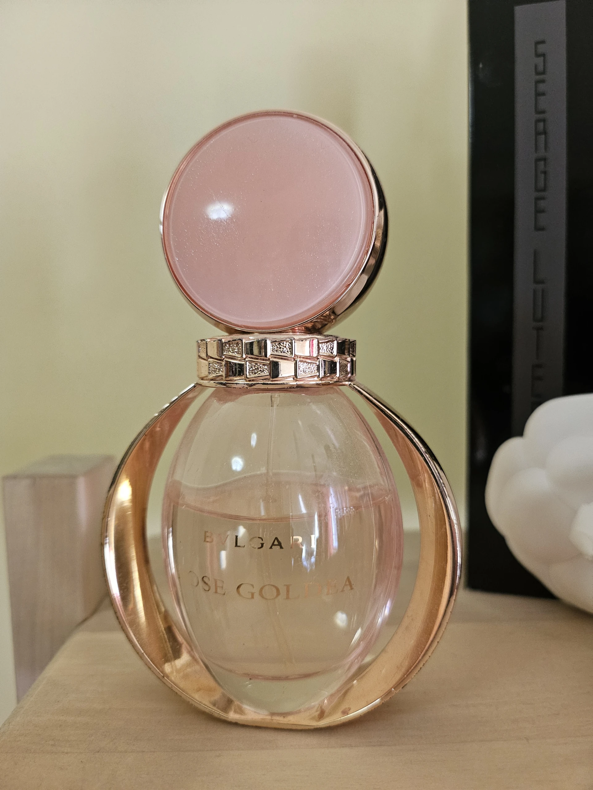 Bvlgari Rose Goldea fújós minta