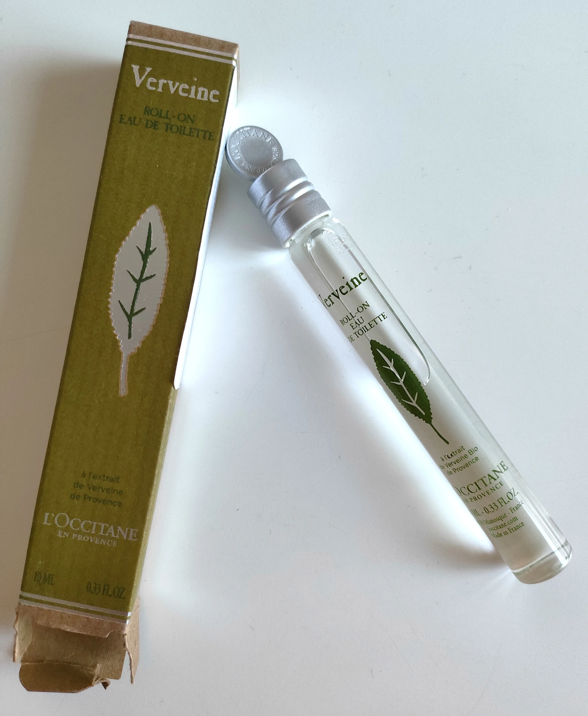 L'Occitane Verbéna roll-on Eau de Toilette illatceruza