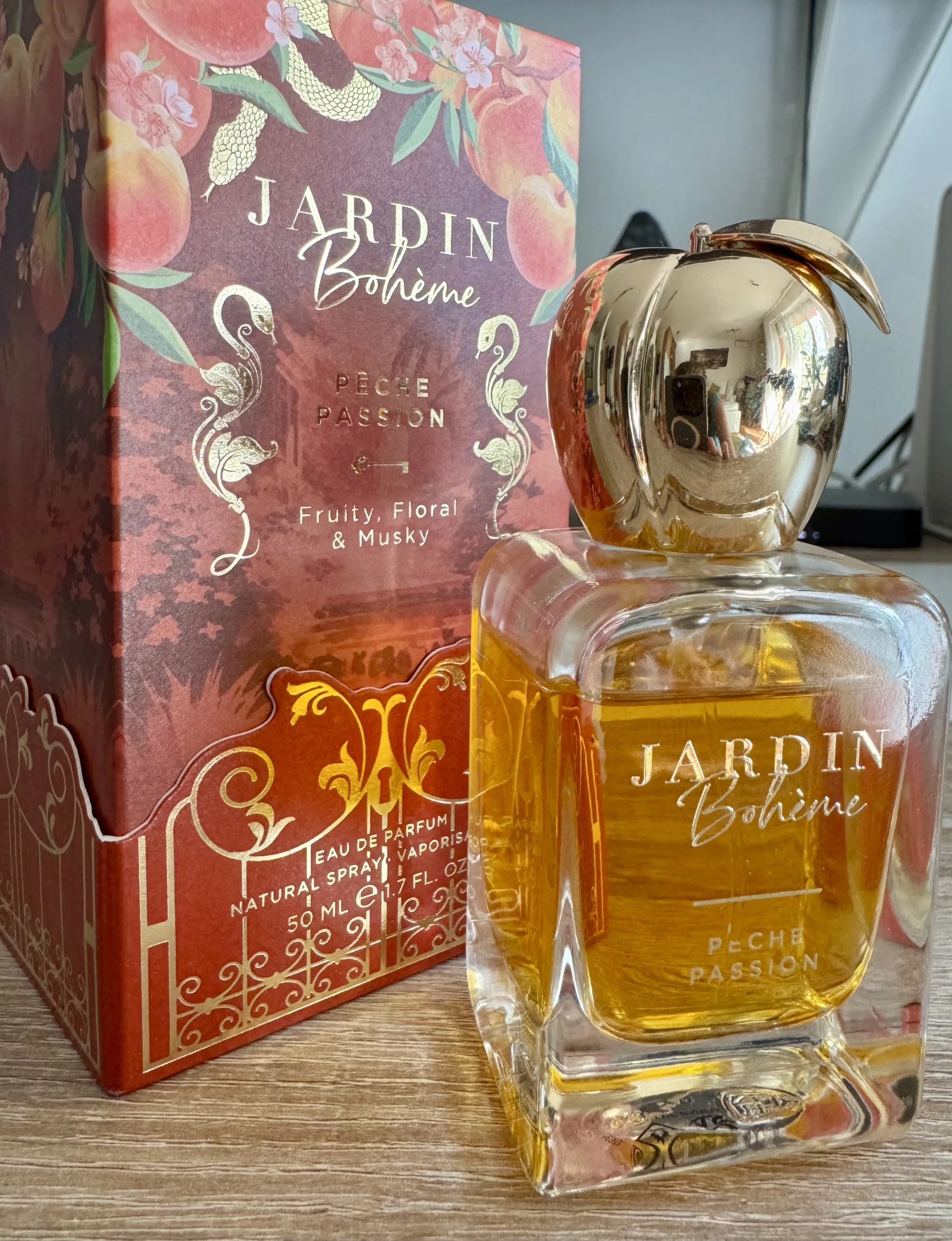 Üvegében, Jardin Boheme Peche Passion