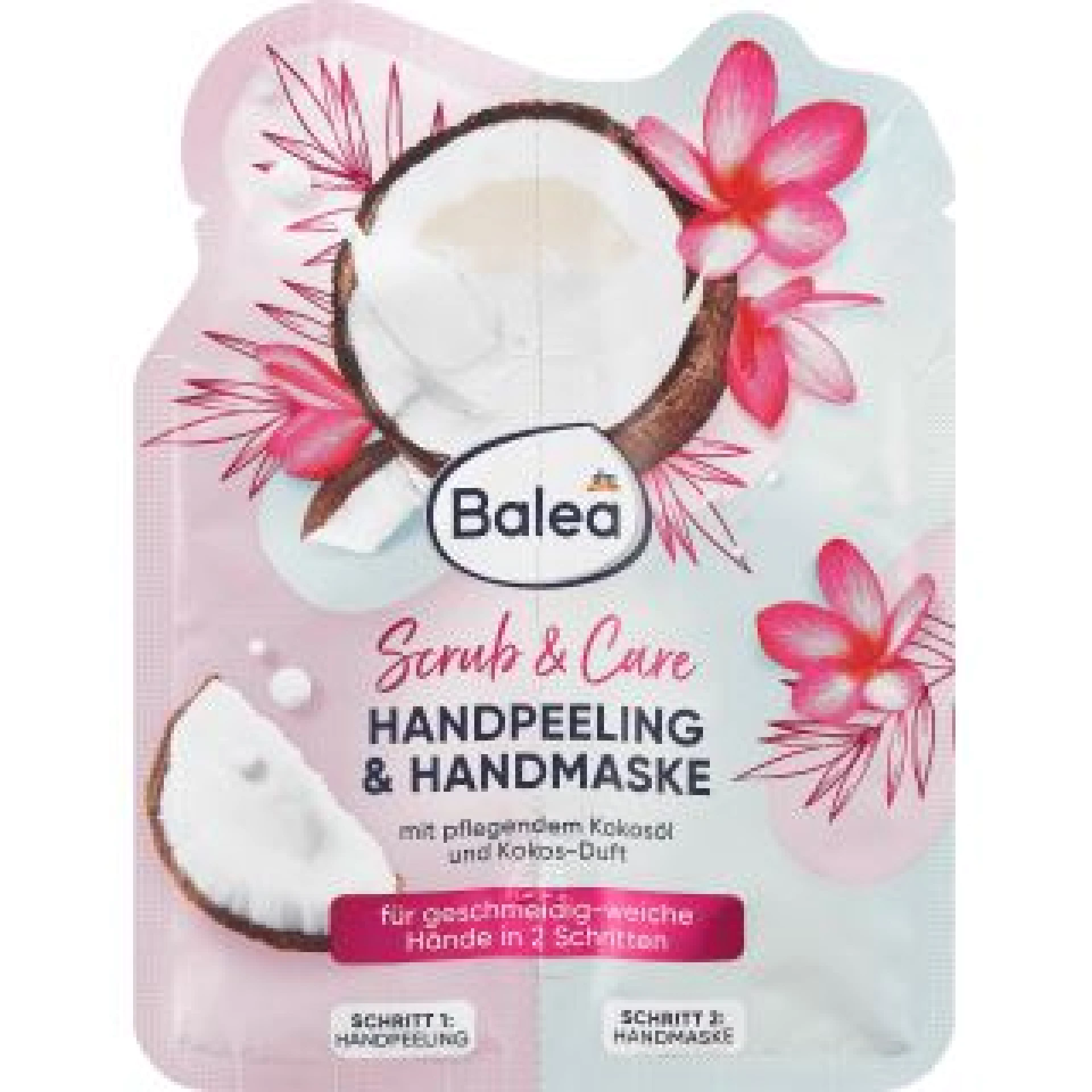 Balea Scrub & Care Kézradír és Kézmaszk