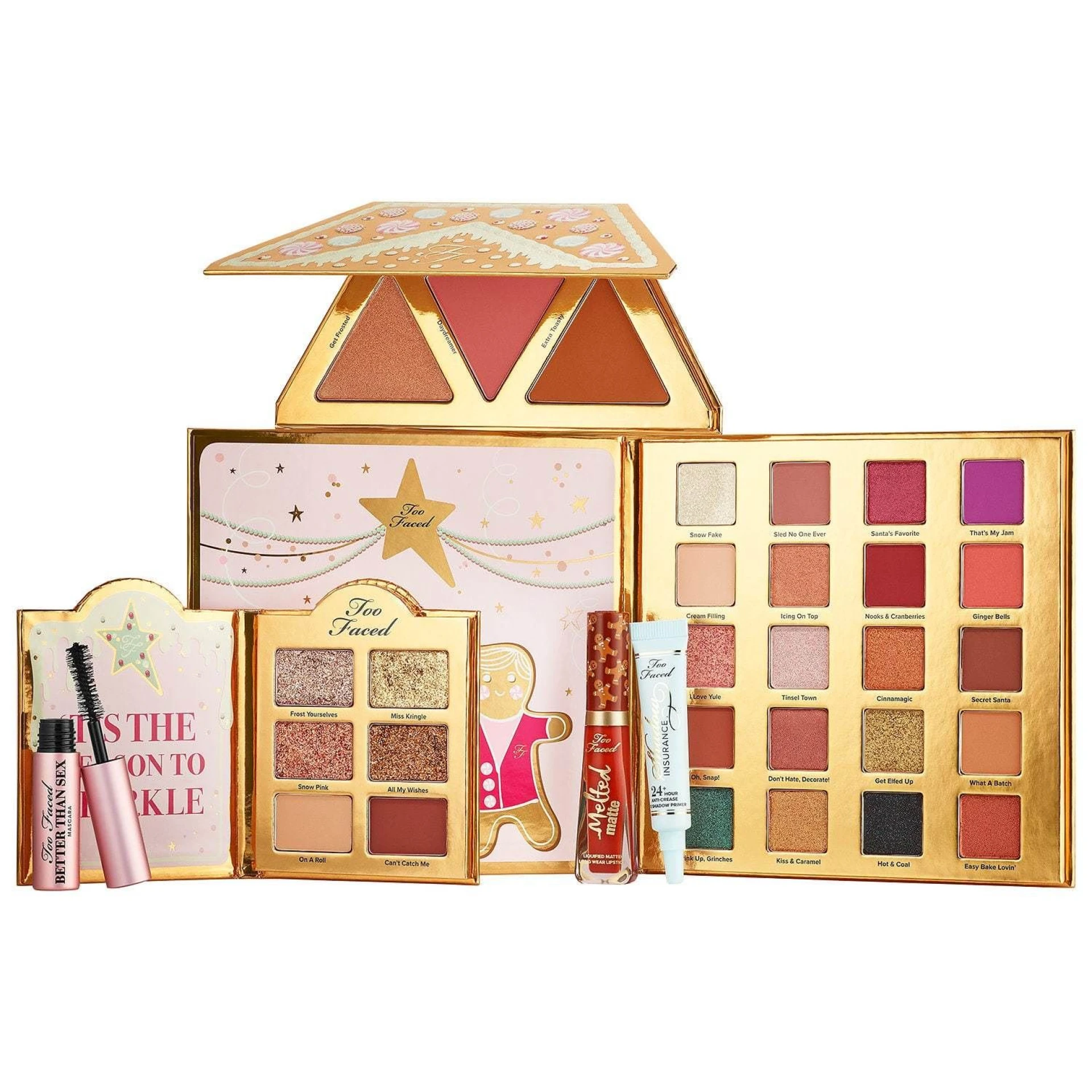 Too Faced Christmas Cookie House Party