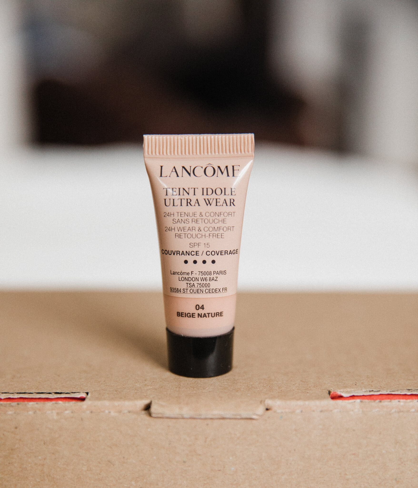 Lancome Teint Idole Ultra Wear alapozó SPF 15 utazó kiszerelés