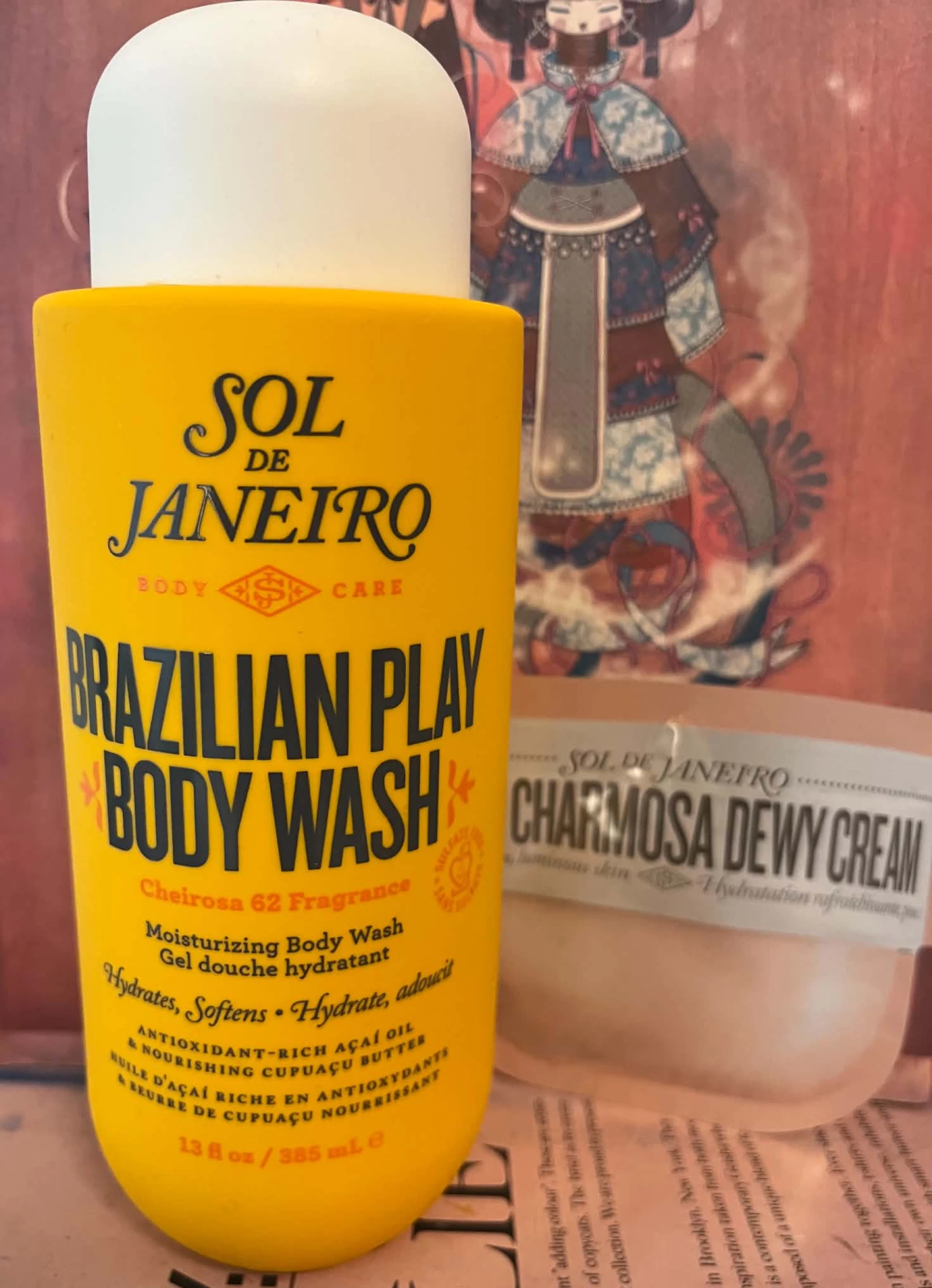 Sol de Janeiro Brazilian 4 Play Moisturizing Shower Cream-Gel tusfürdő és testápoló mini
