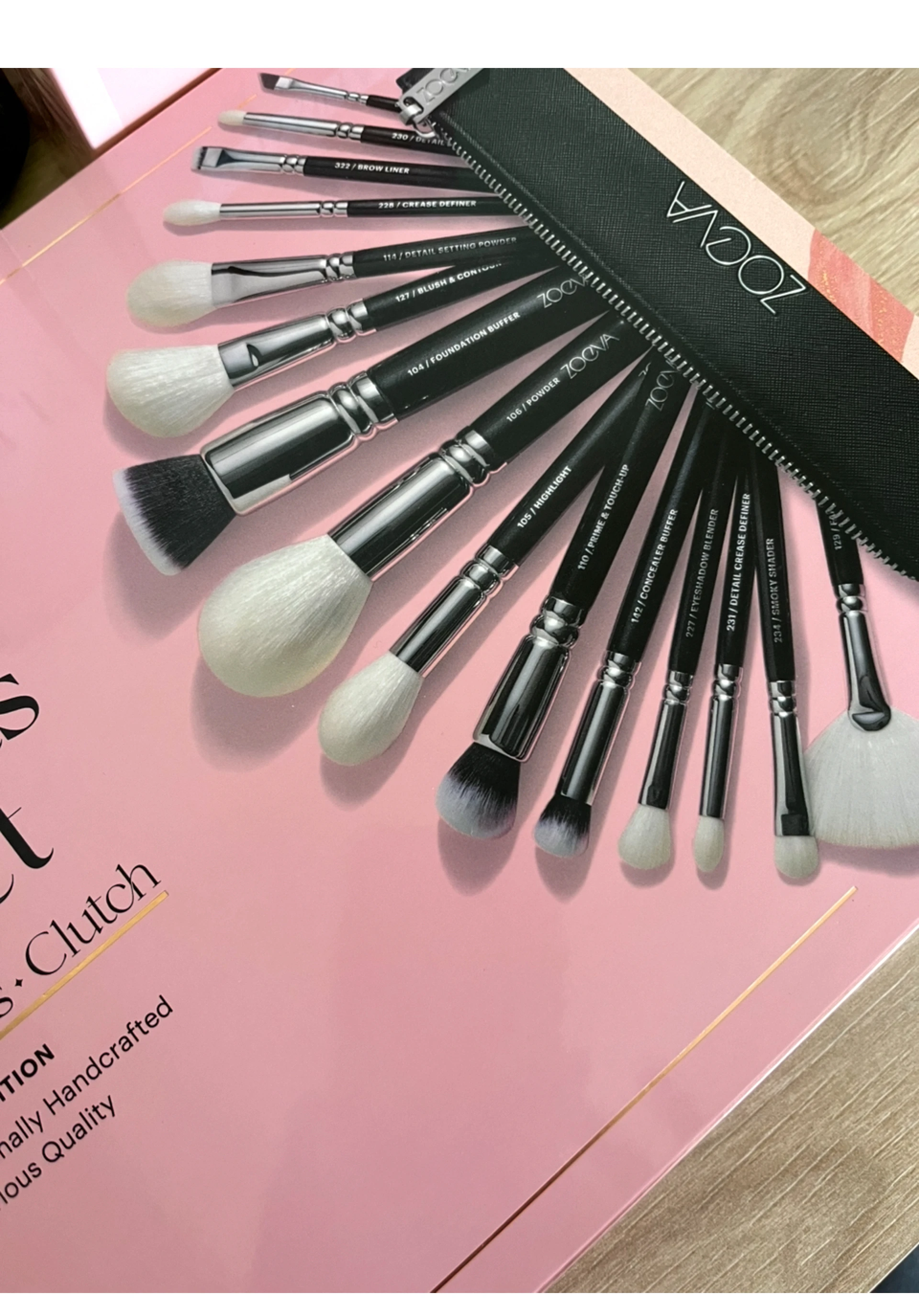 Zoeva Complete Seat The Artists Brush Set !VEGAN 15 Teljes
