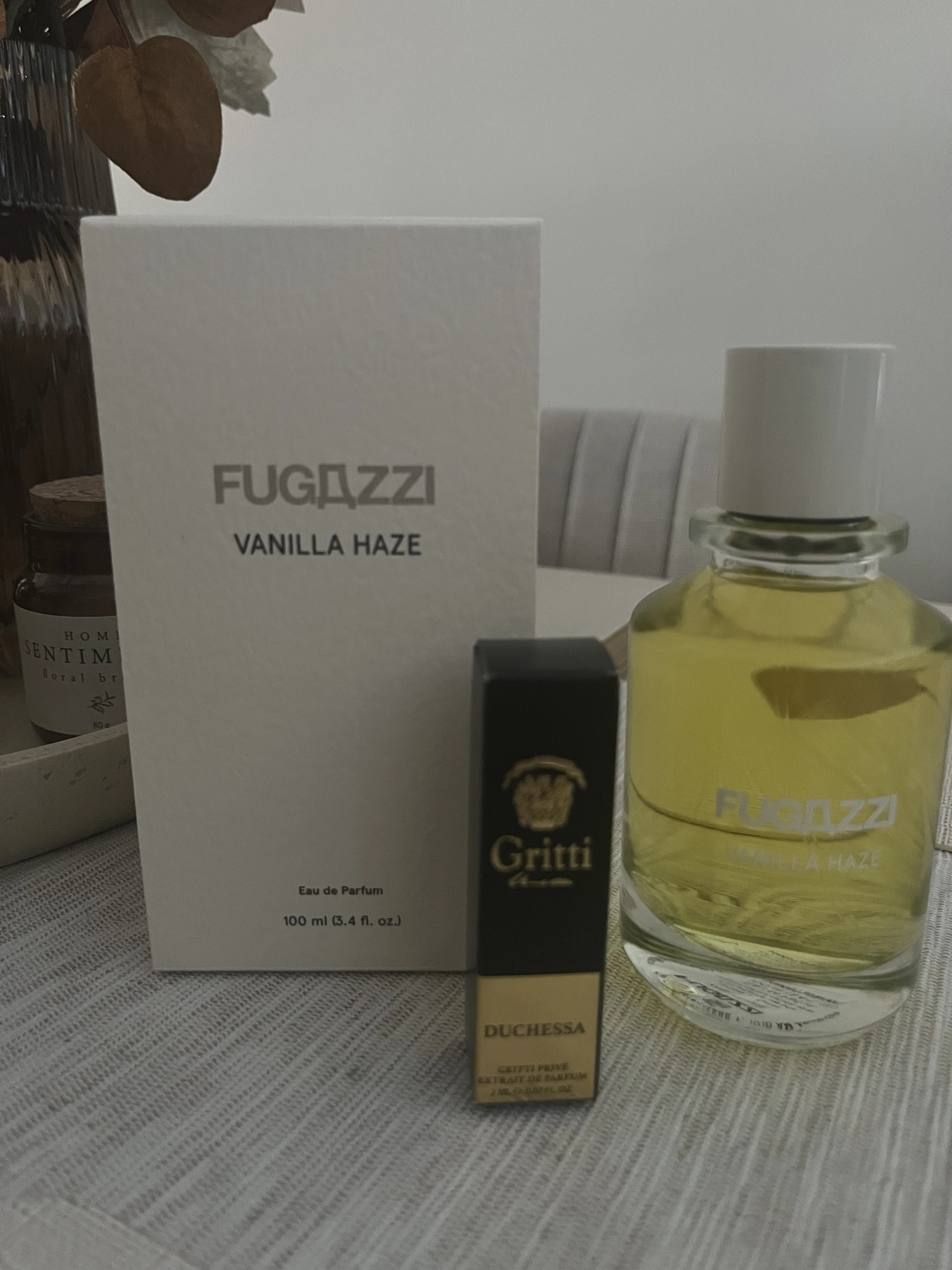 Fugazzi Vanilla Haze 100 ml + Gritti Duchessa minta