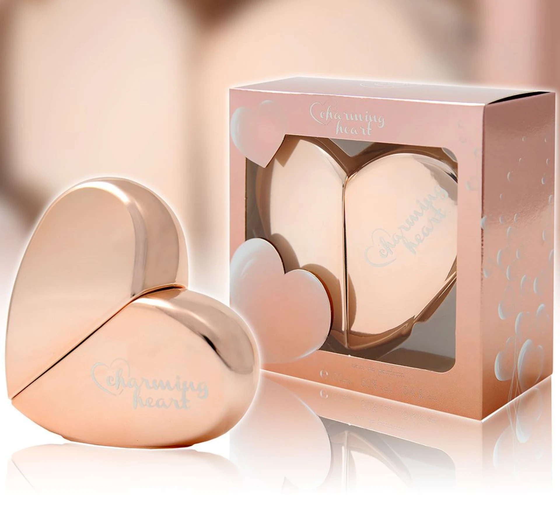 Pierre Lumiere Charming Heart Rose Gold
