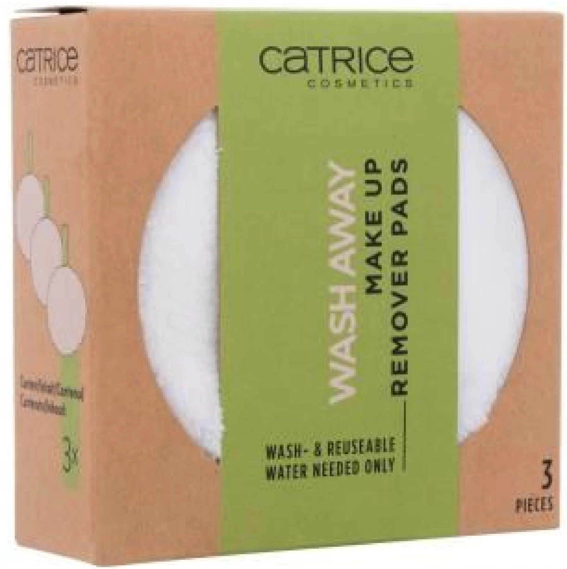Catrice Wash Away Make Up Remover Pads Sminklemosó Korongok
