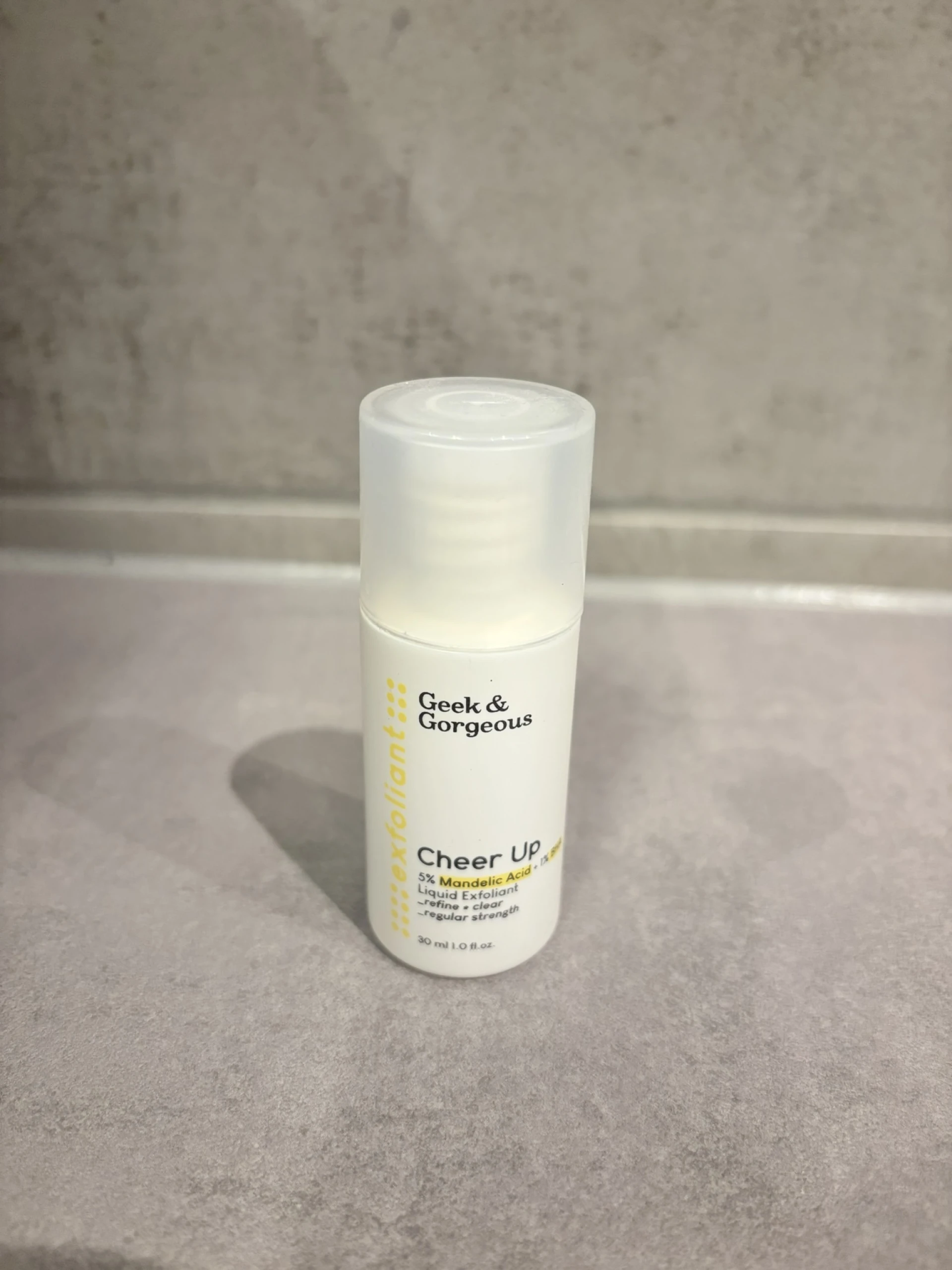 Geek & Gorgeous Cheer Up 6% Mandelic + BHA Liquid