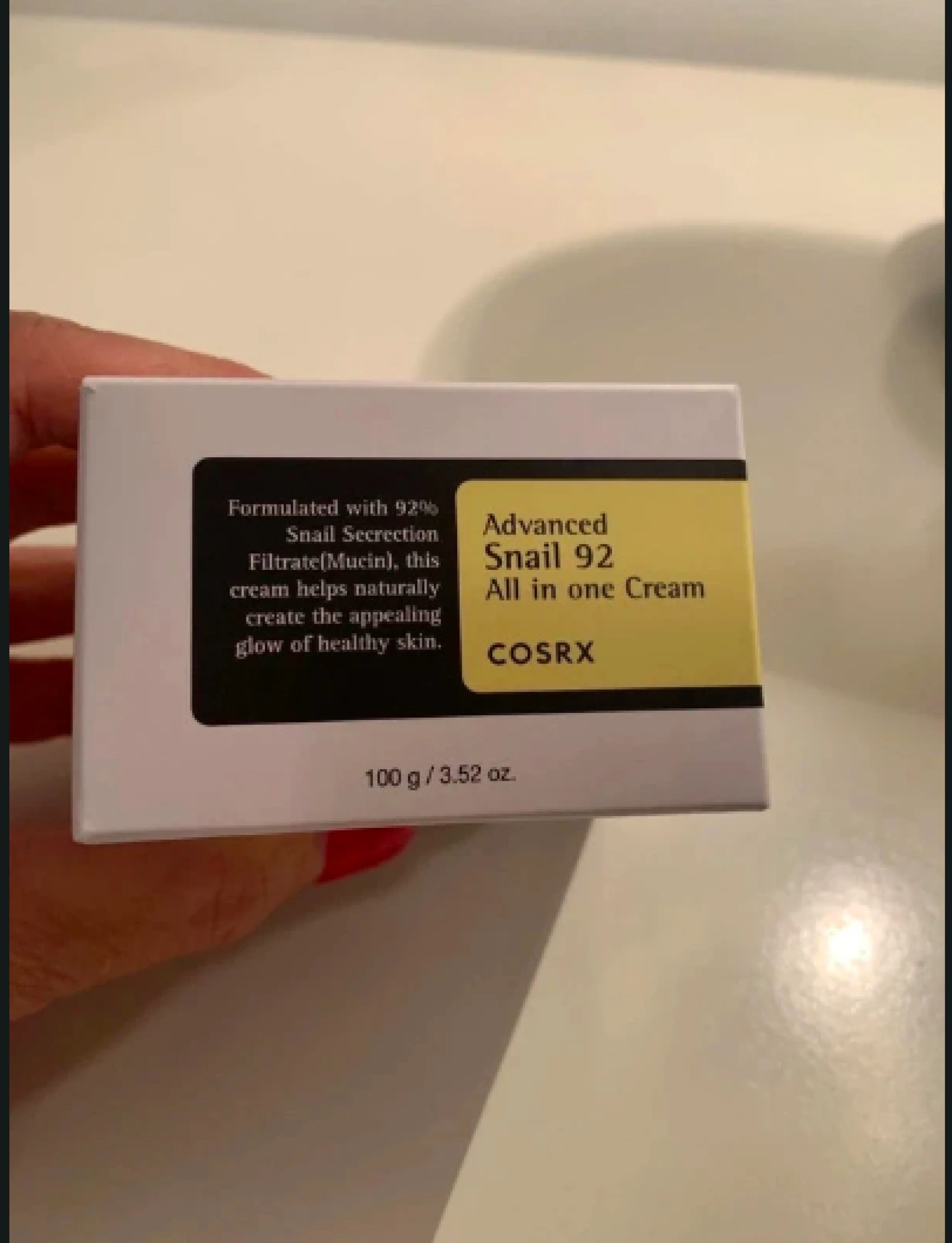 Cosrx Advanced Snail 92 All In One Cream Gélkrém