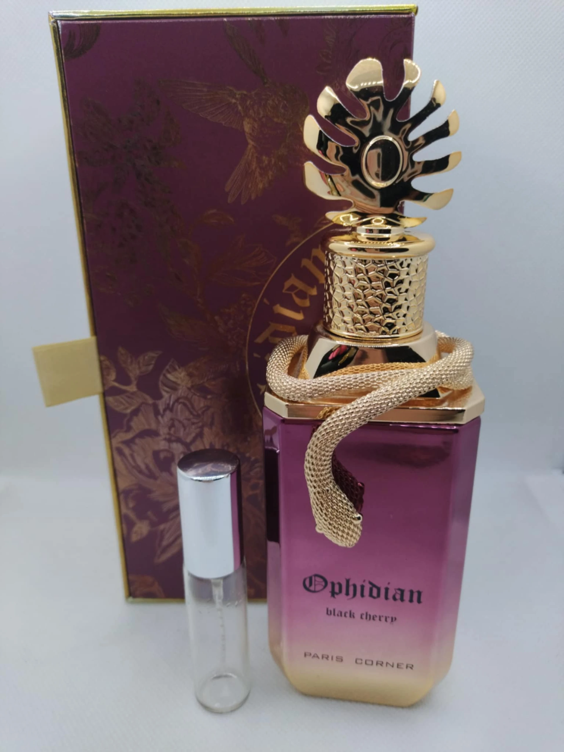 Paris Corner Ophidian Black Cherry