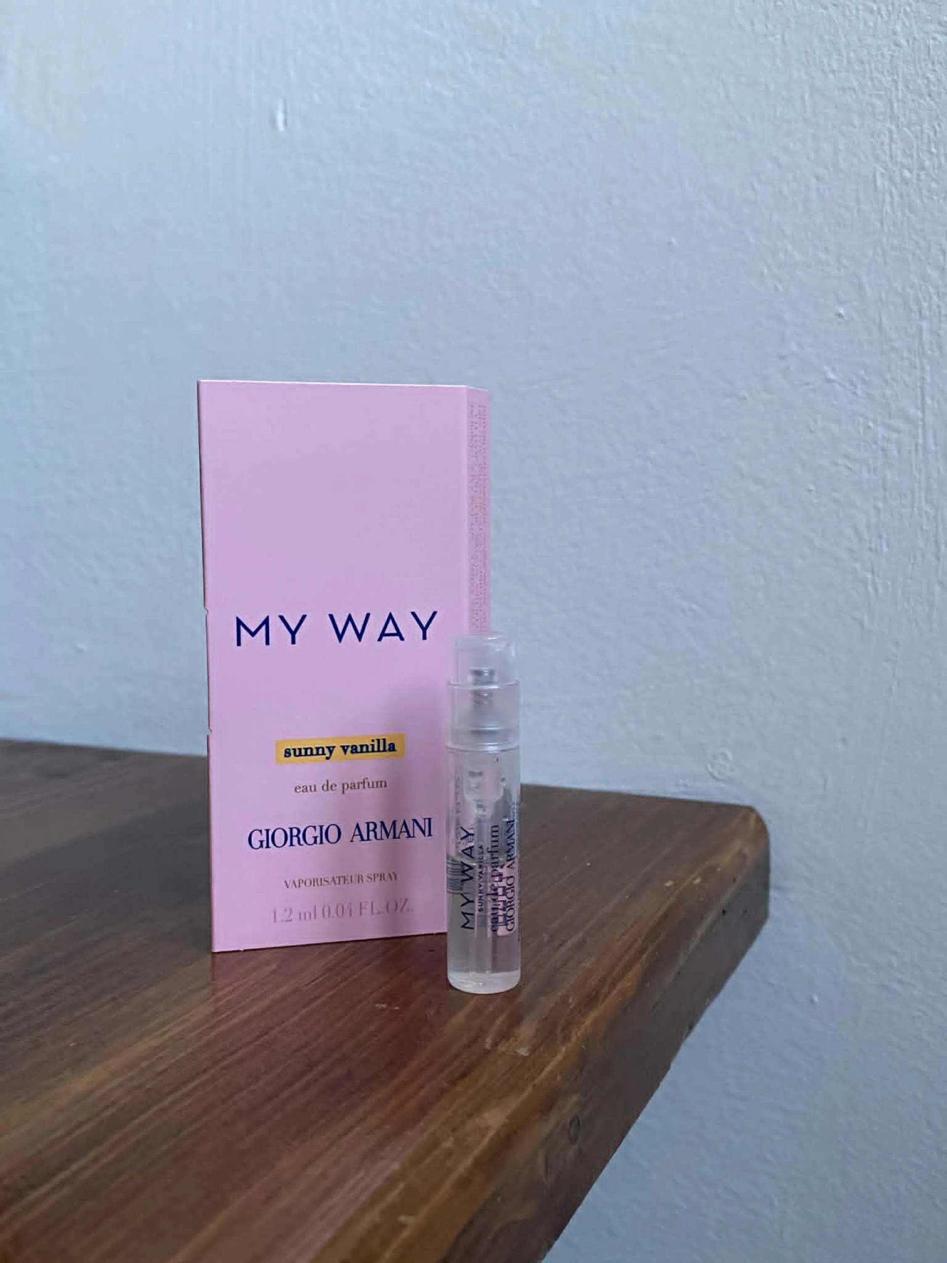 Armani My Way Sunny Vanilla EDP 1.2 ml gyári minta