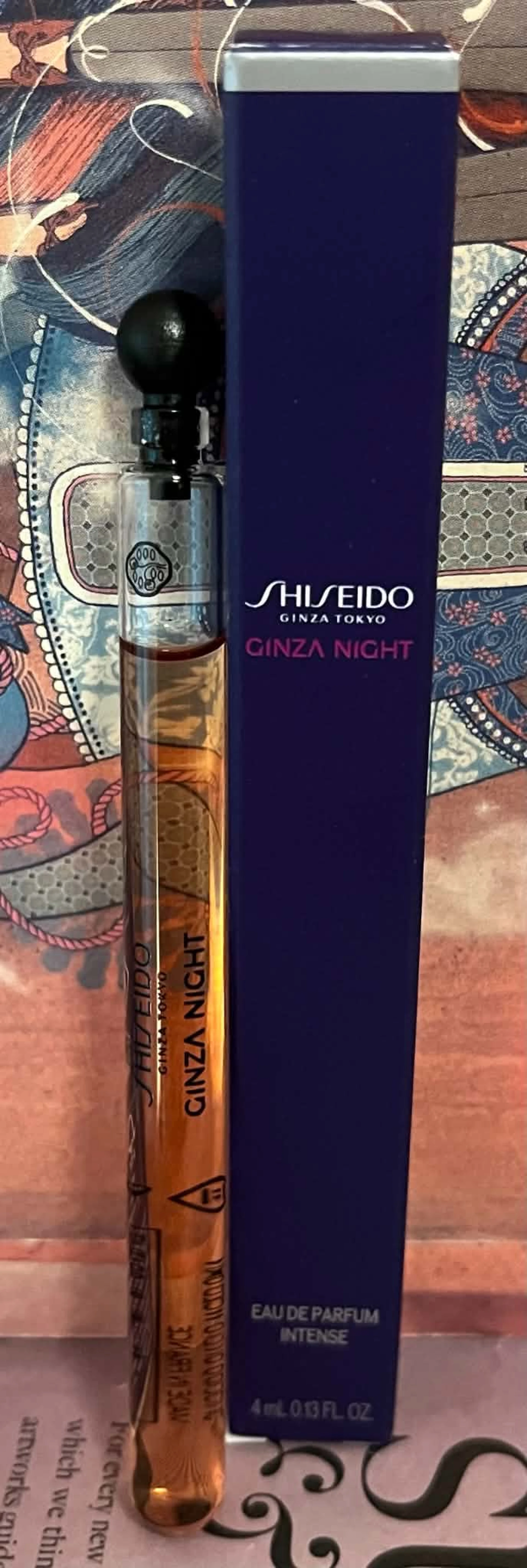 Shiseido Ginza Night Eau De Parfum Intense változat, 4 ml gyári miniparfüm