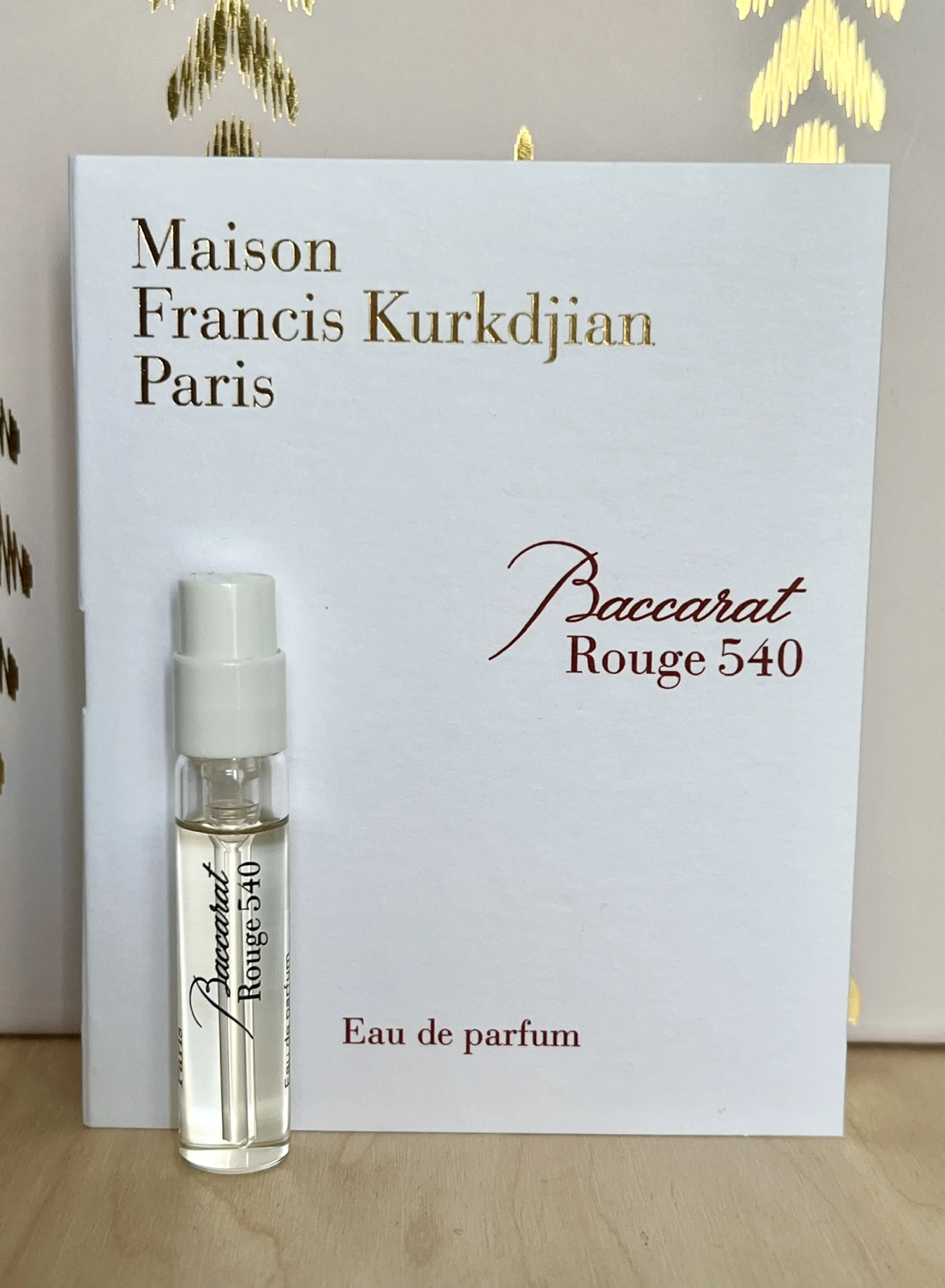 Maison Francis Kurkdjian Baccarat Rouge 540