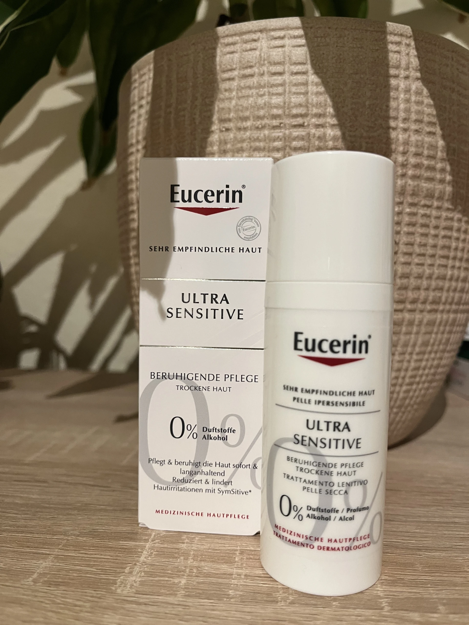 Eucerin Ultra Sensitive Arcápoló száraz bőrre