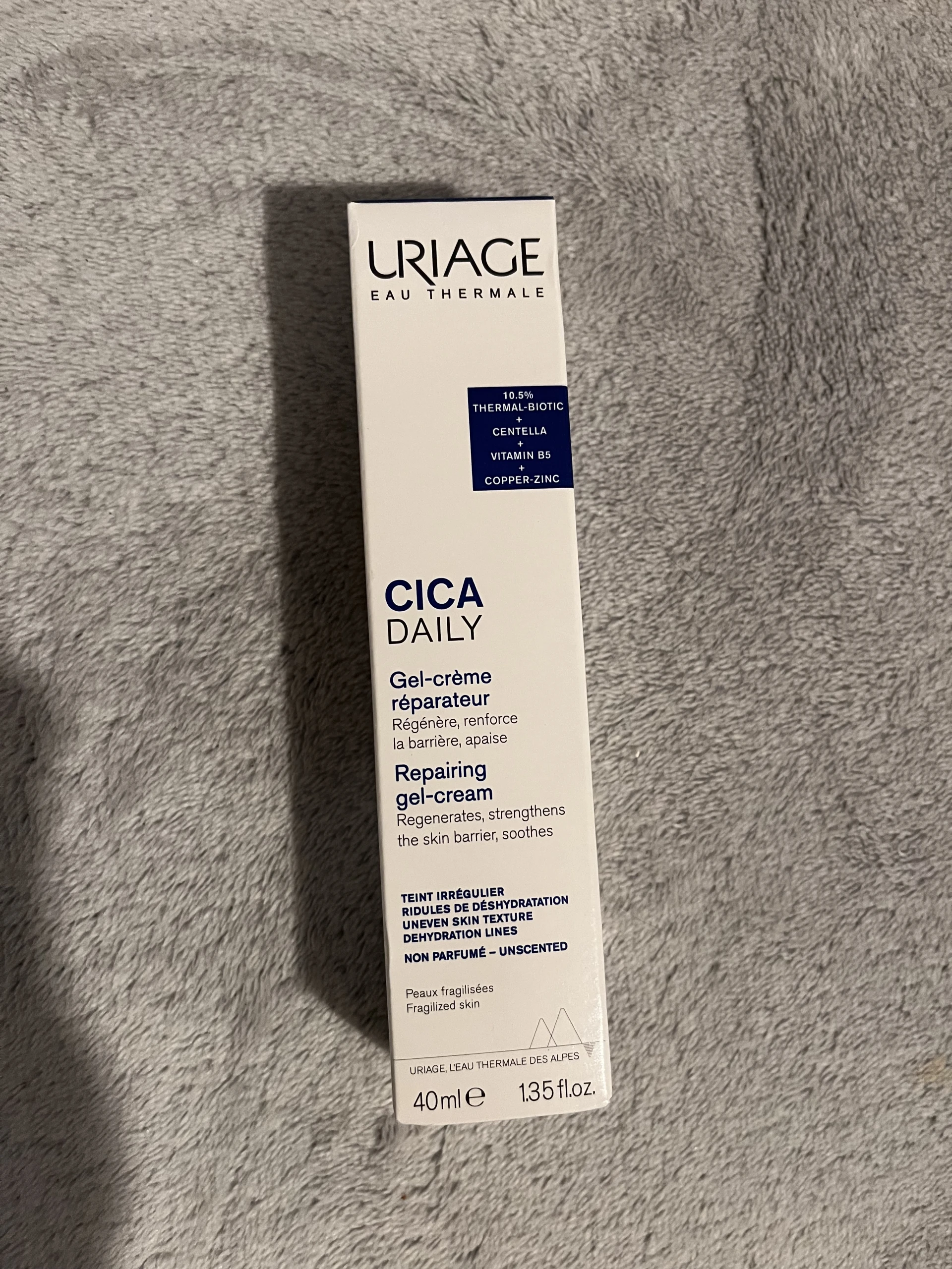 Uriage Cica Daily Gel-cream ÚJ 2 db