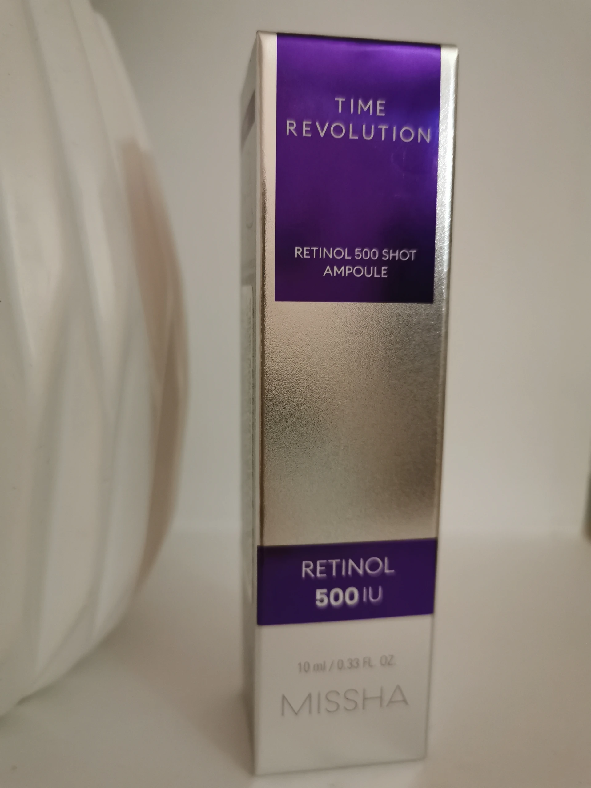 Missha Time Revolution Retinol 500 Shot Ampoule Arcszérum