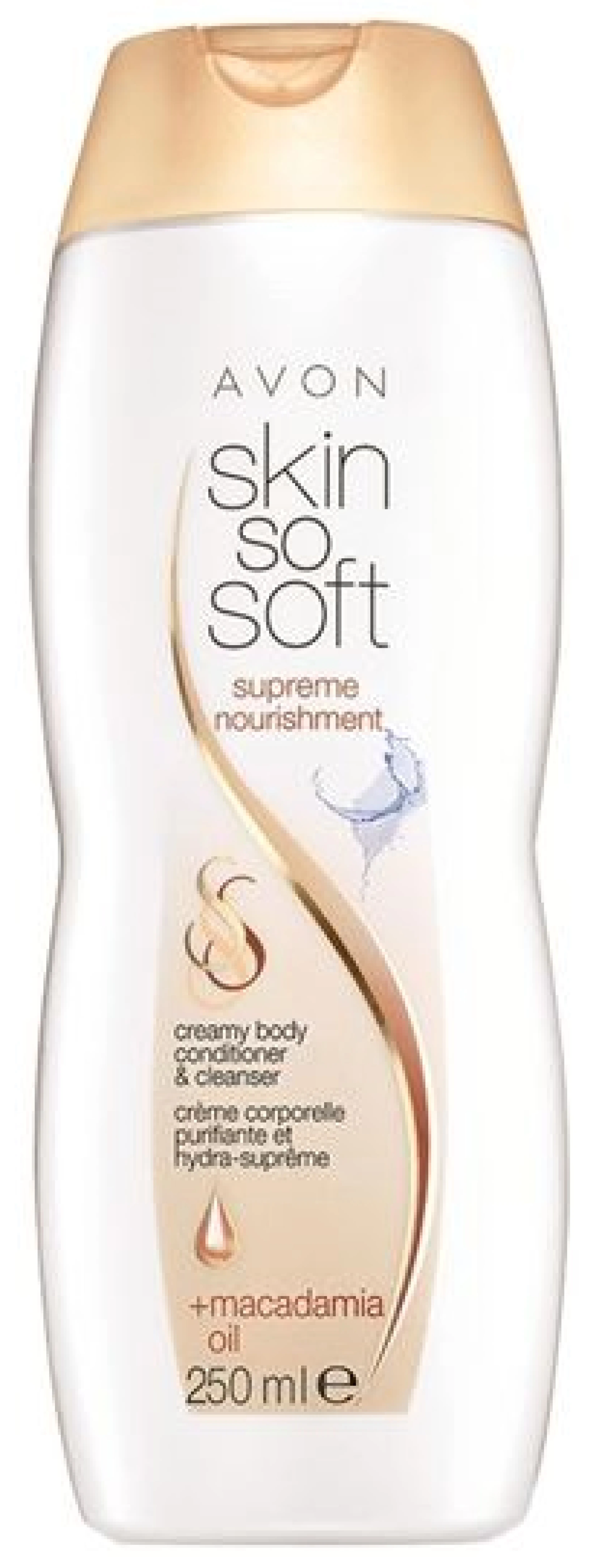 Avon Skin So Soft Bőrtápláló Krémtusfürdő és Testápoló