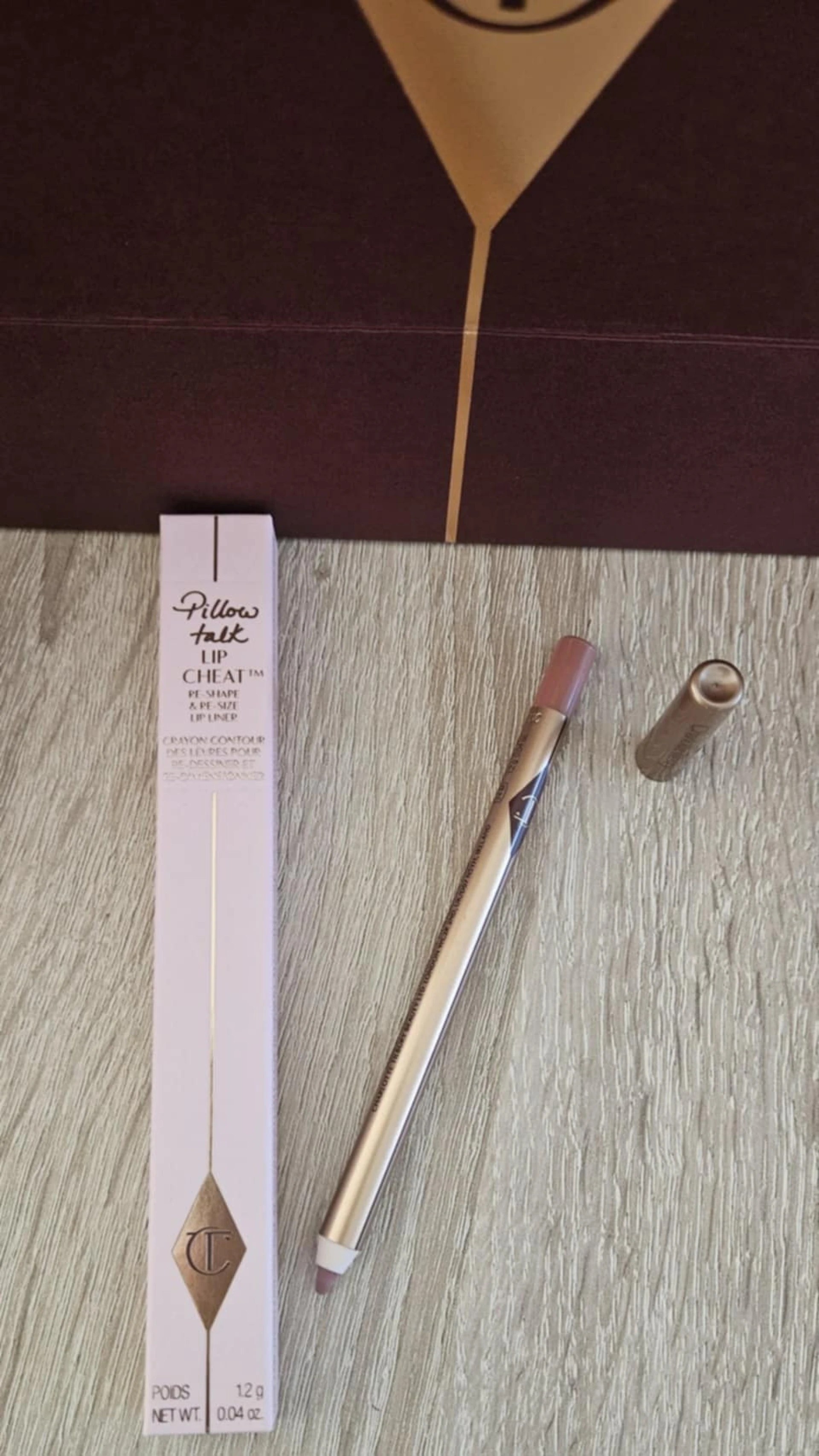 Charlotte Tilbury Lip Cheat Re-Shape & Re-Size Lip Liner PILLOW TALK