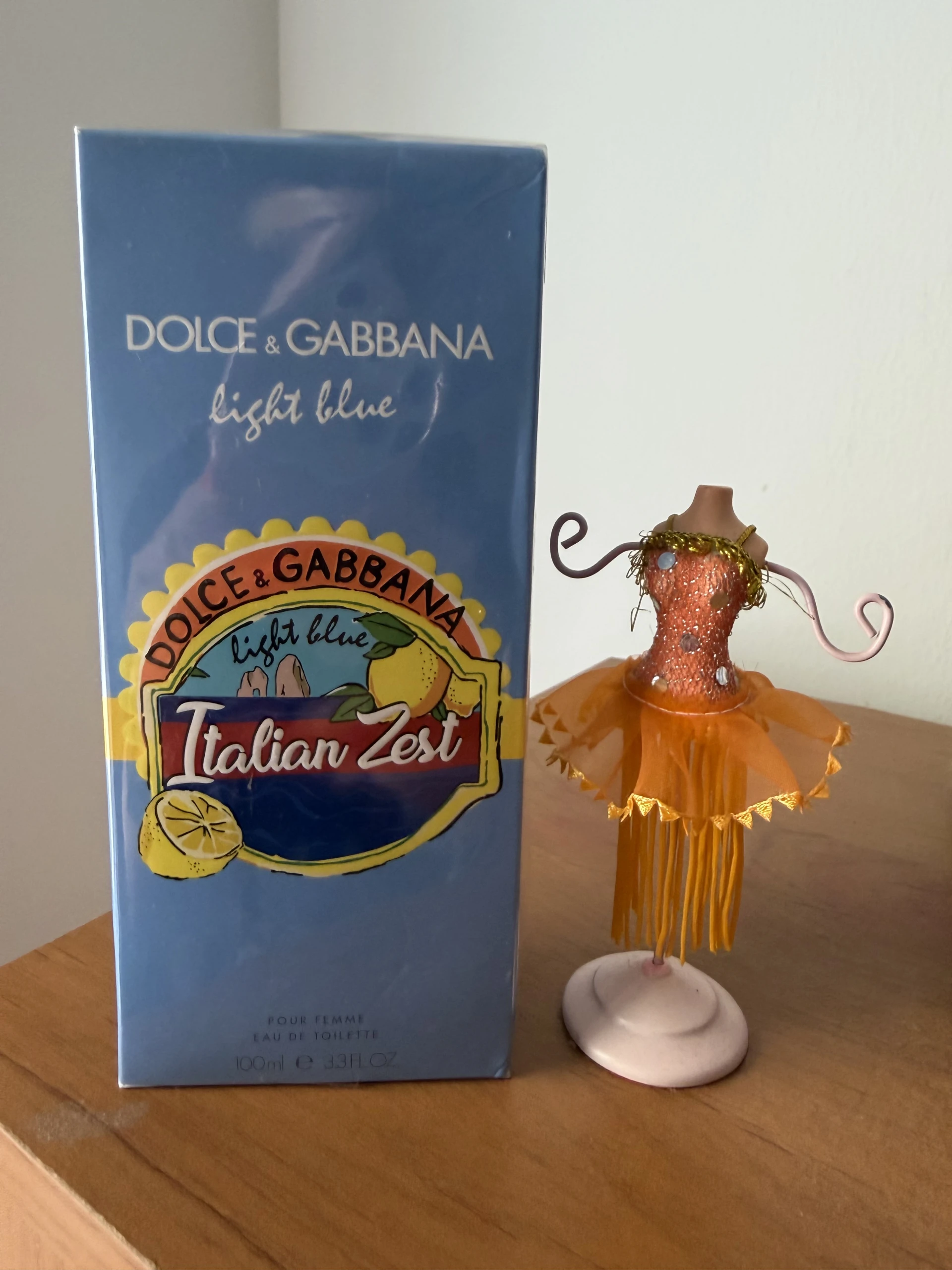 Ritka ! Dolce & Gabbana Light Blue Italian Zest 🩵🍋