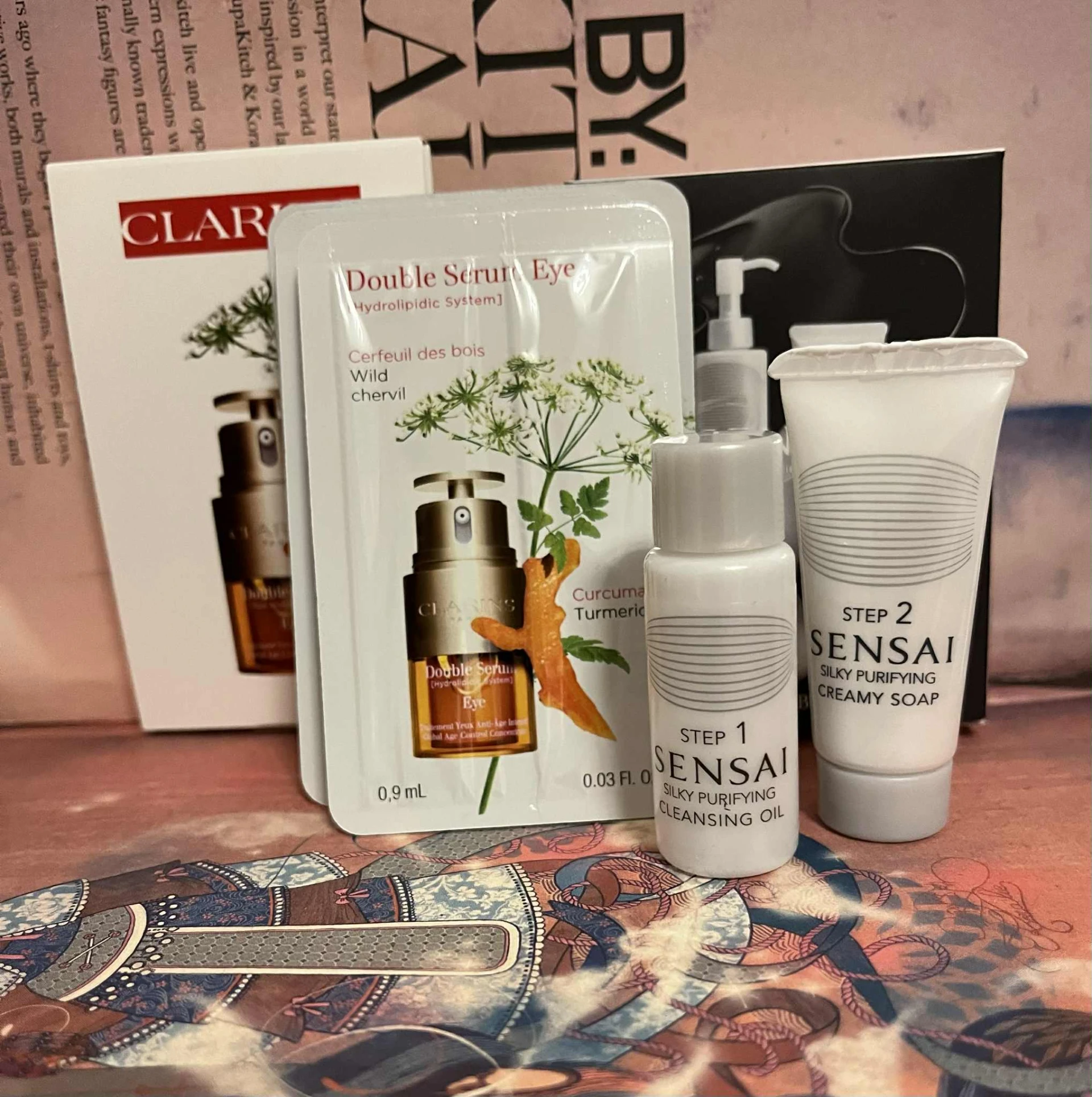 Clarins, Sensai mini luxus bőrápoló szett