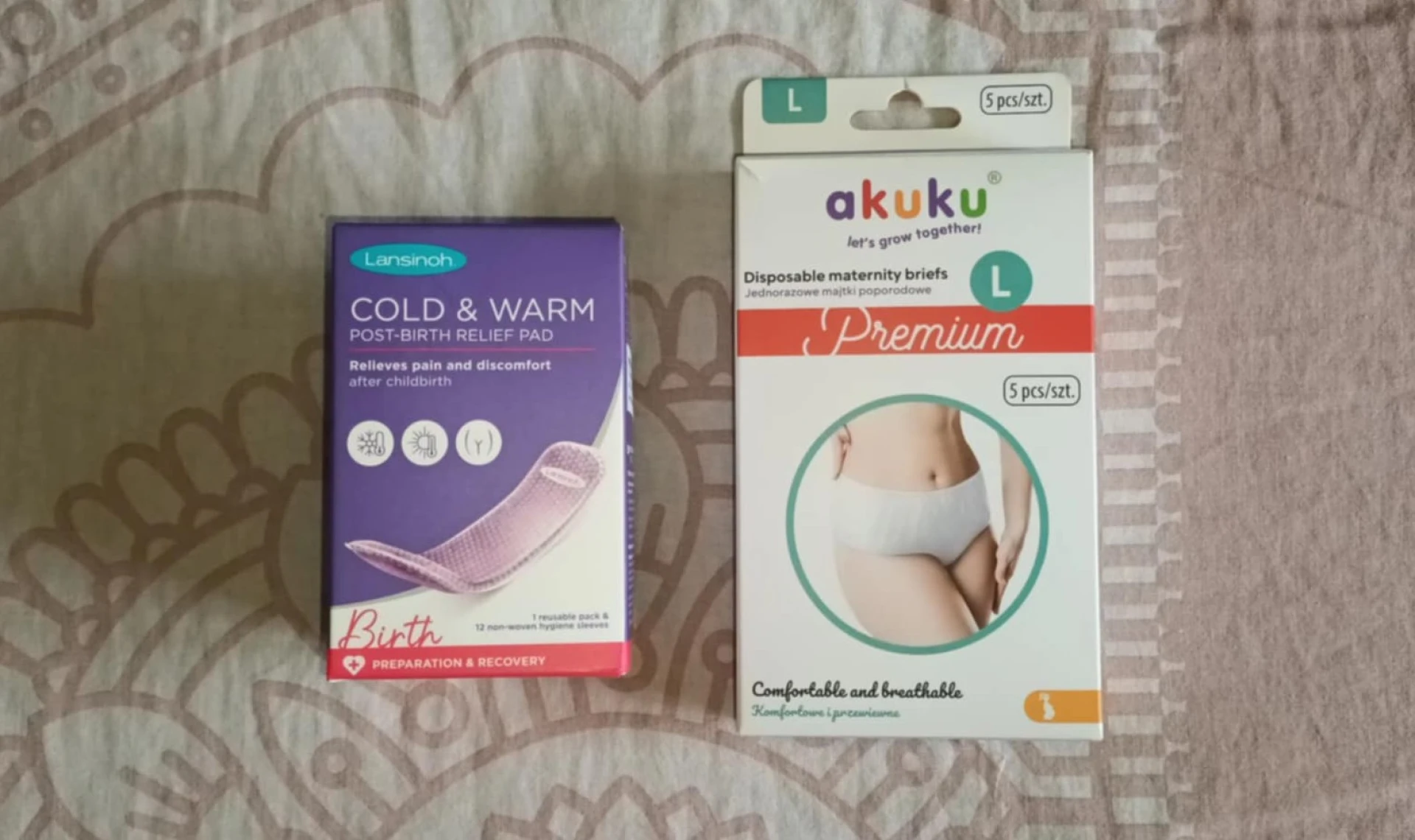 Lansinoh terápiás párna + Akuku alsó