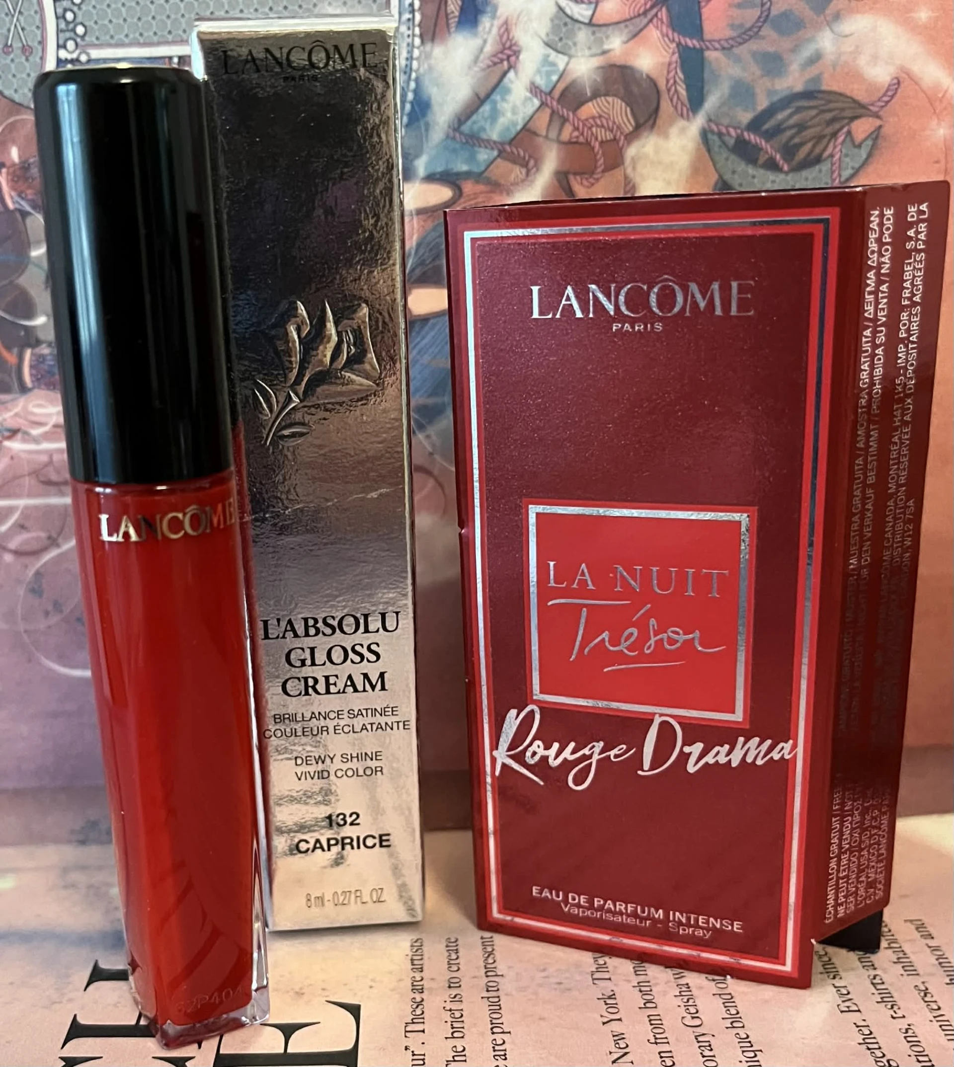 Lancôme L'absolu Gloss Cream 132 Caprice színben, újdonsággal!