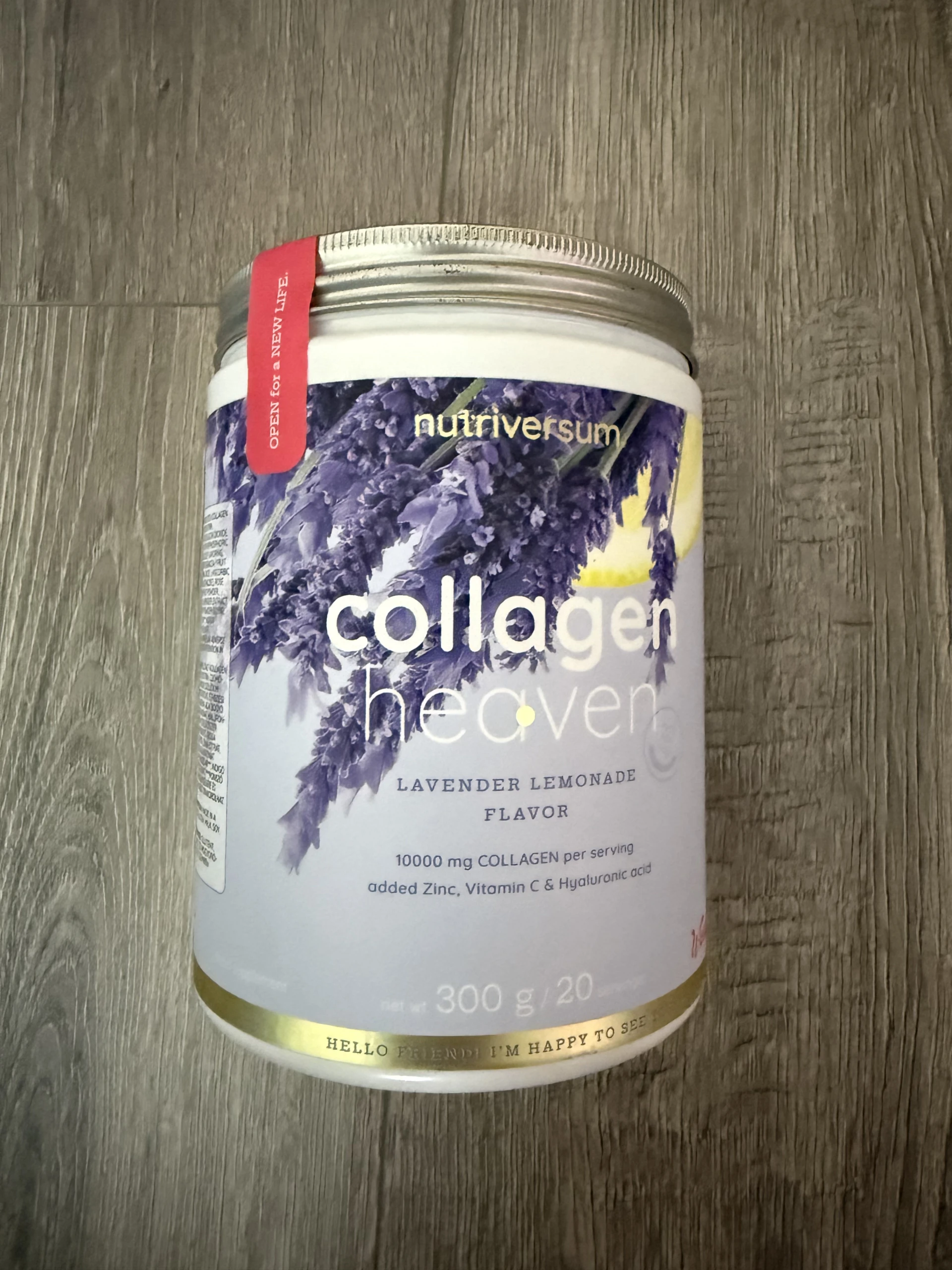 Collagen Heaven kollagén por 300 g levendula limonádé