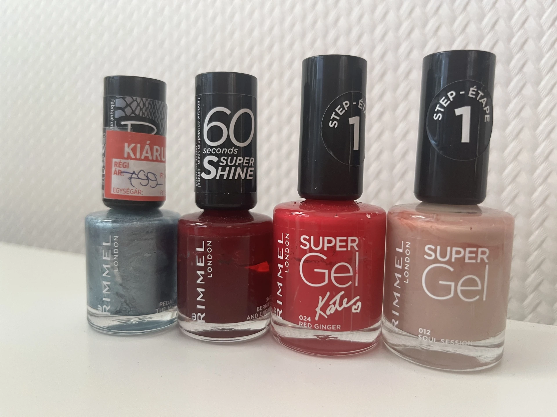Rimmel körömlakkok
