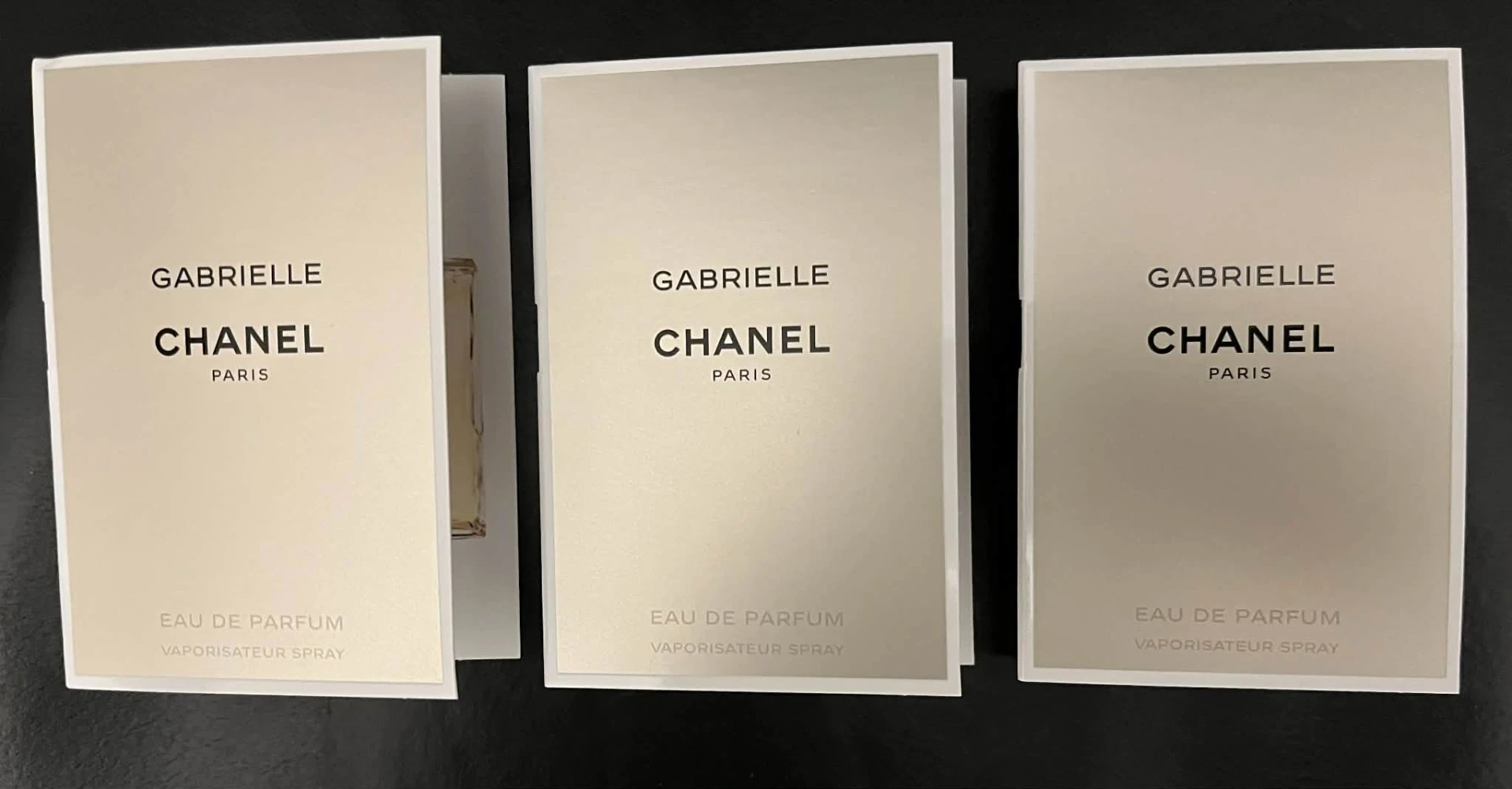 Chanel Gabrielle EDP illatminták 3db