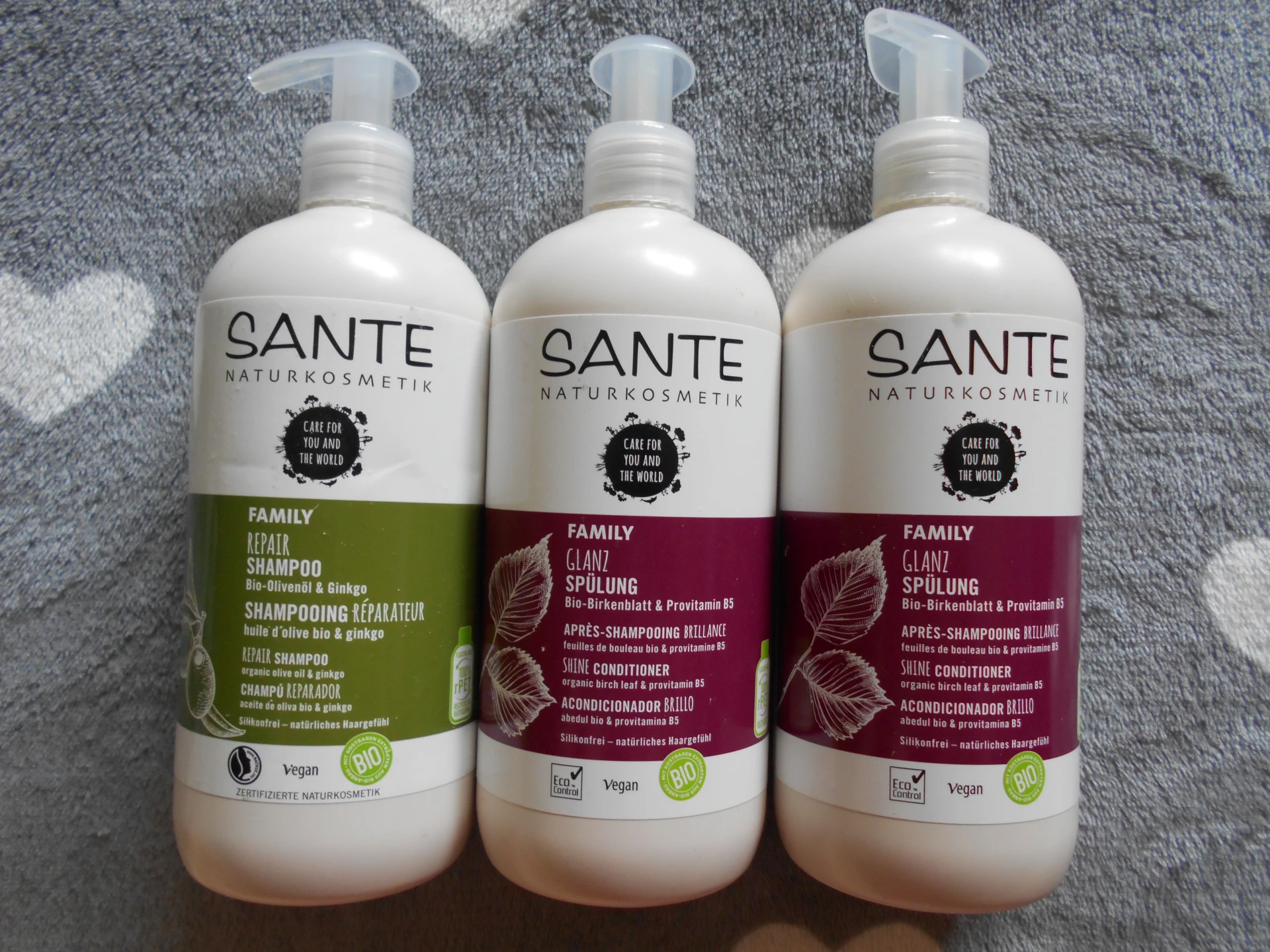 Sante sampon + kondicionáló szett