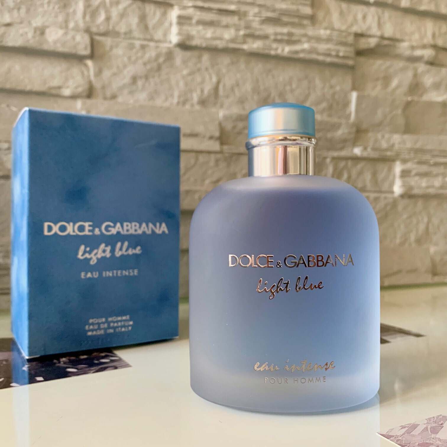 Dolce & Gabbana Light Blue Eau Intense Pour Homme fújósok