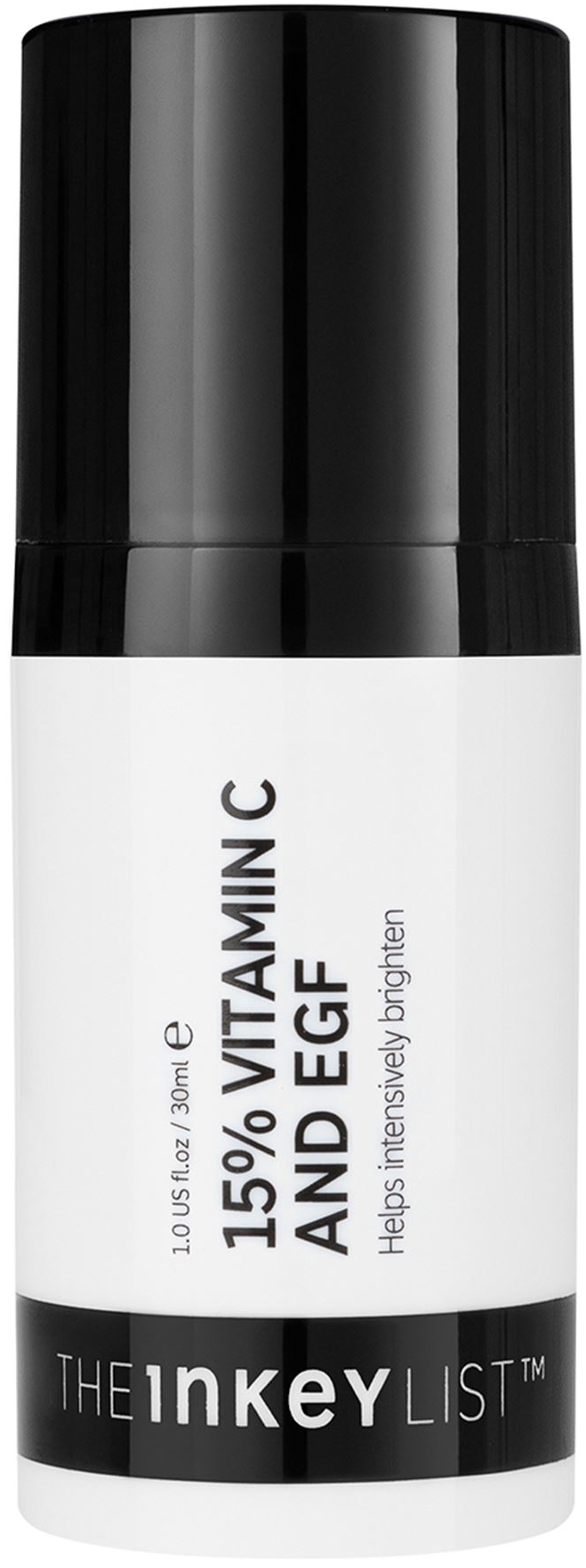 The INKEY List 15% Vitamin C & EGF Serum – Aufhellendes Serum Für Alle Hauttypen, 30 Ml