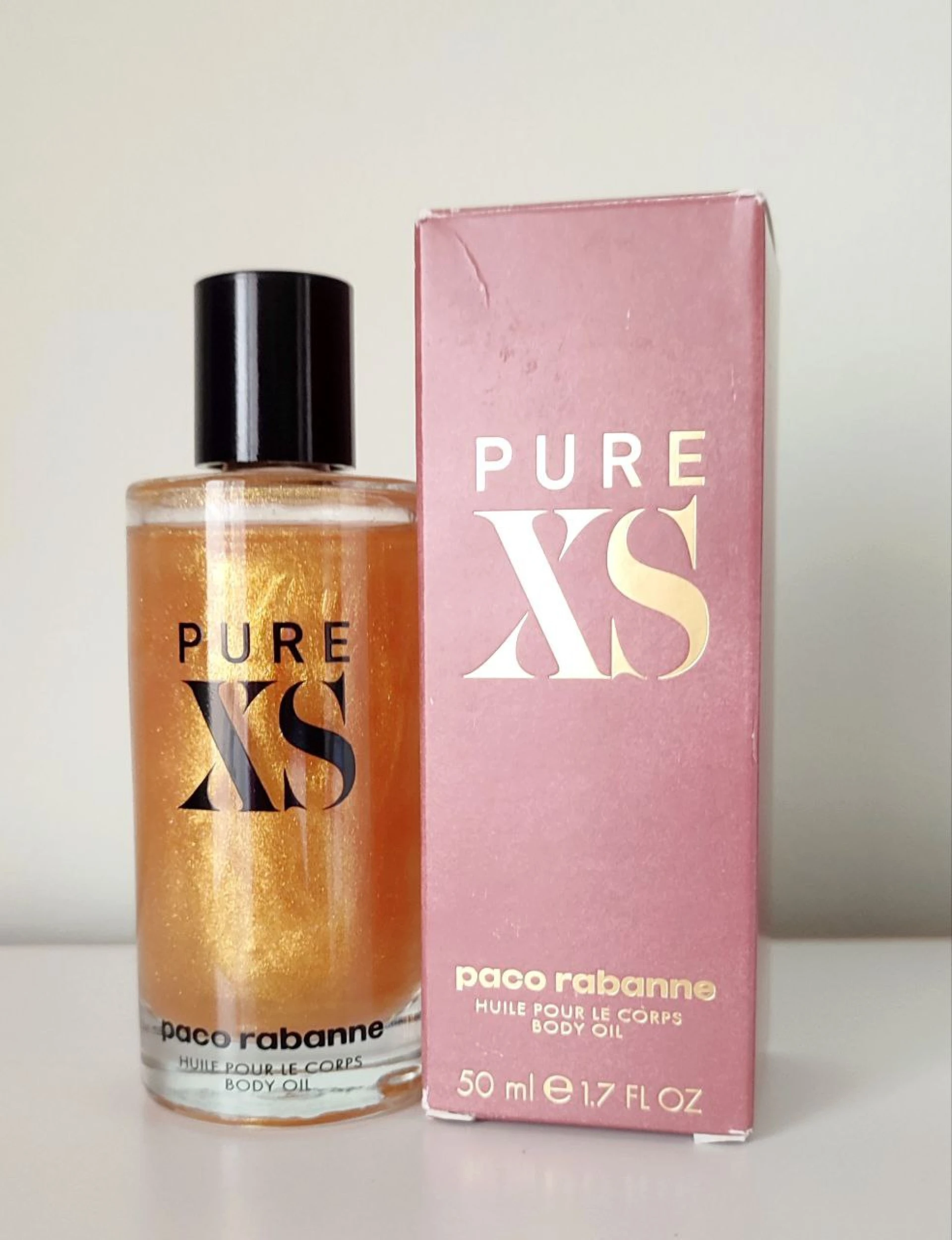 Paco Rabanne Pure XS csillámos testolaj 50ml