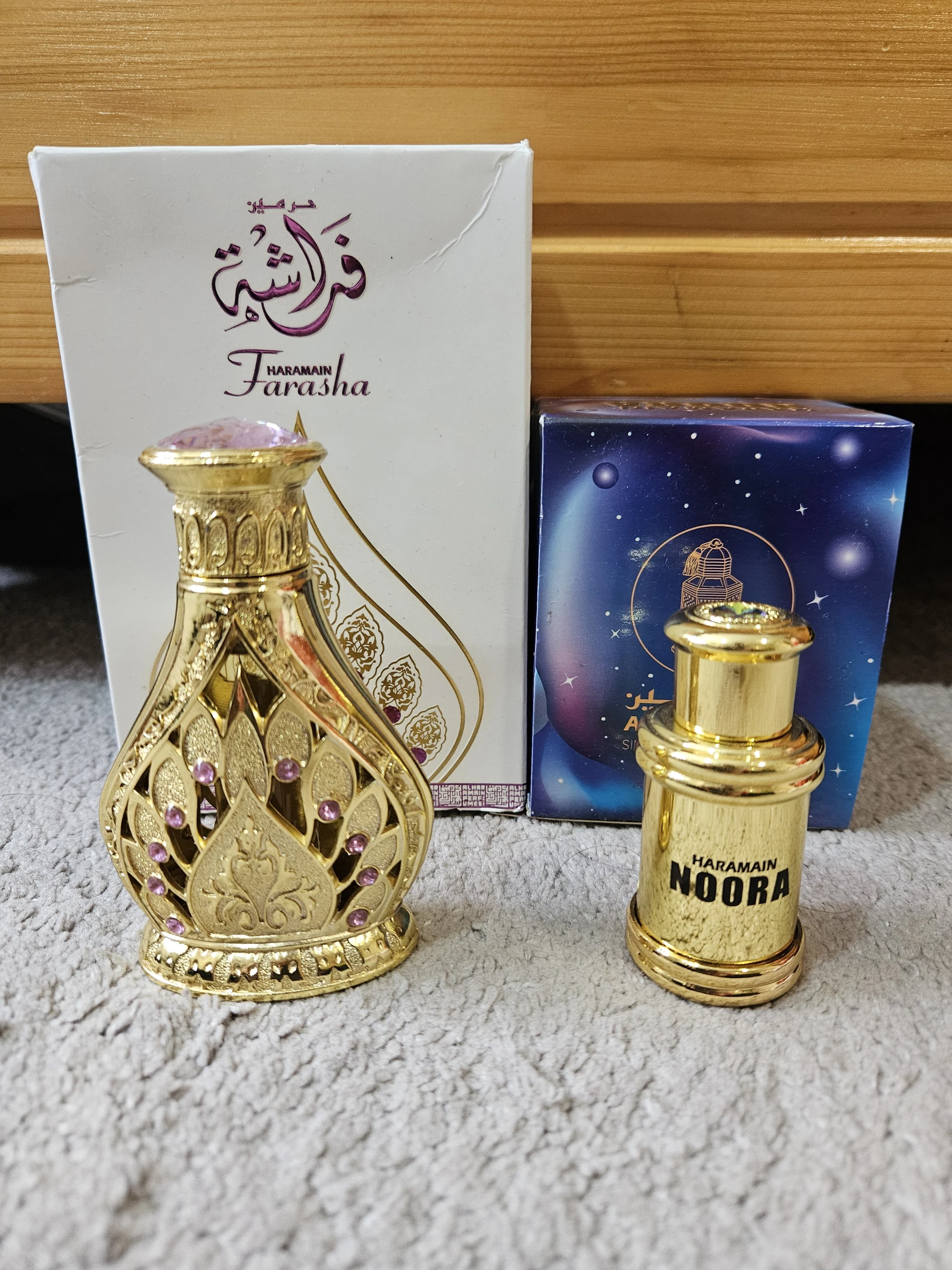 Al Haramain parfümolajak Farasha+Noora