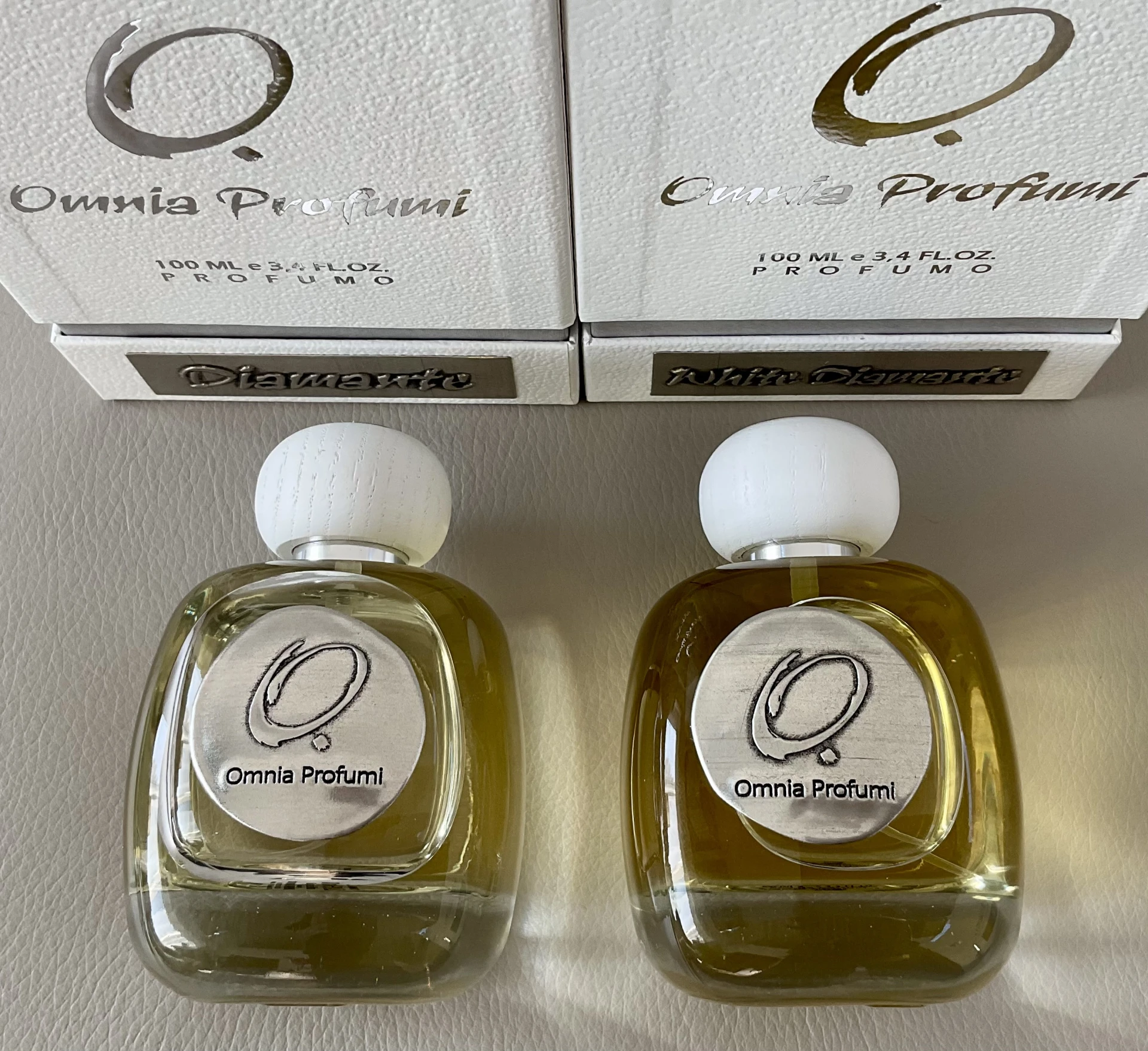 Omnia Profumi Diamante EDP és White Diamante EDP