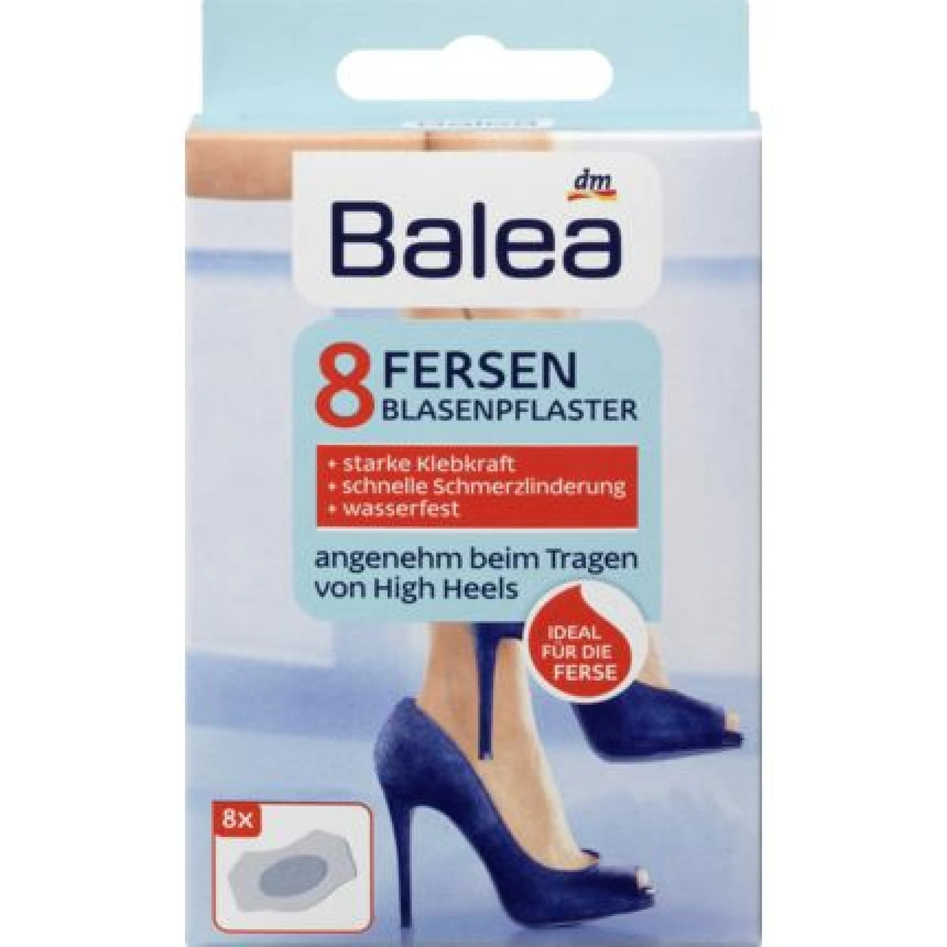 Balea Blasenpflaster Vízhólyagtapasz Sarokra