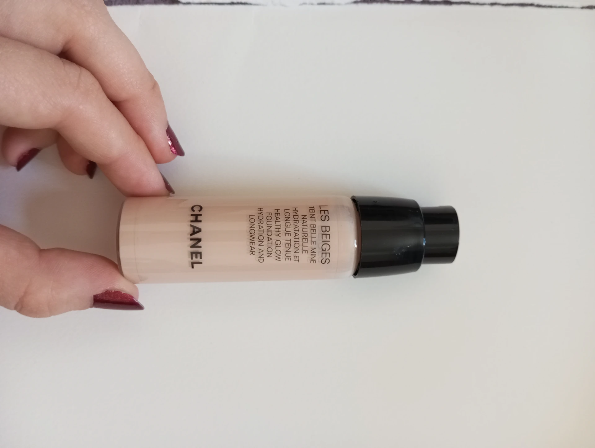 Chanel Les Beiges Healthy Glow Foundation Hydration and Longwear 15 ml teszter