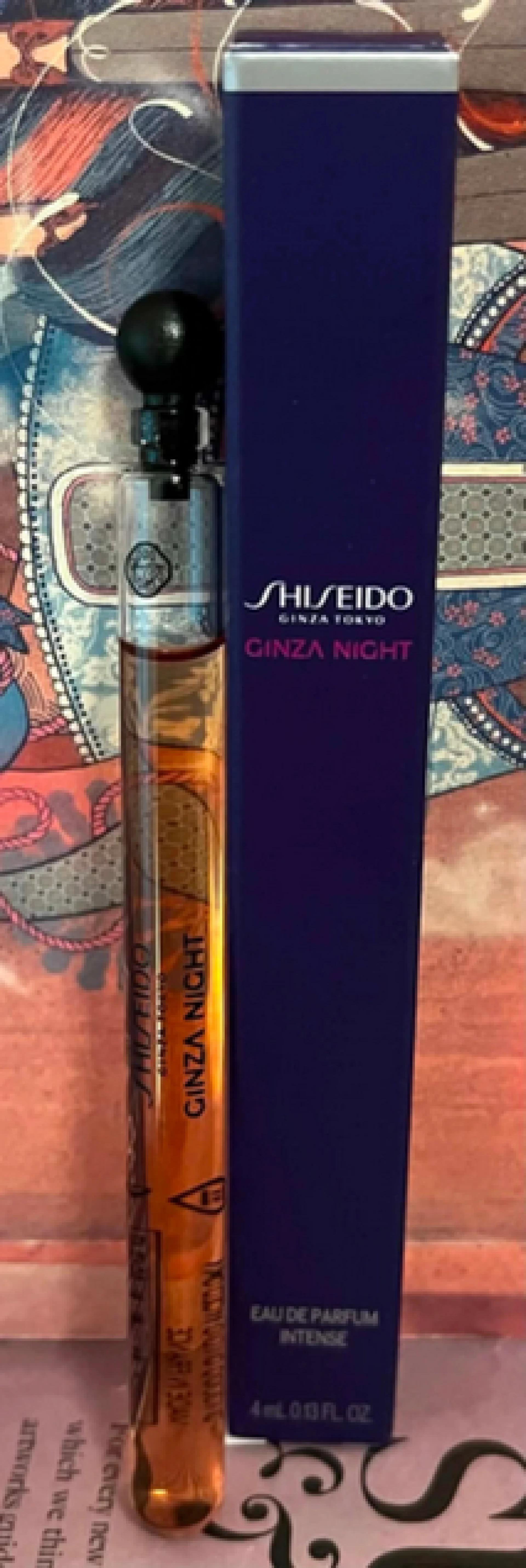 Shiseido Ginza Night Eau De Parfum Intense, 4 ml gyári miniparfüm