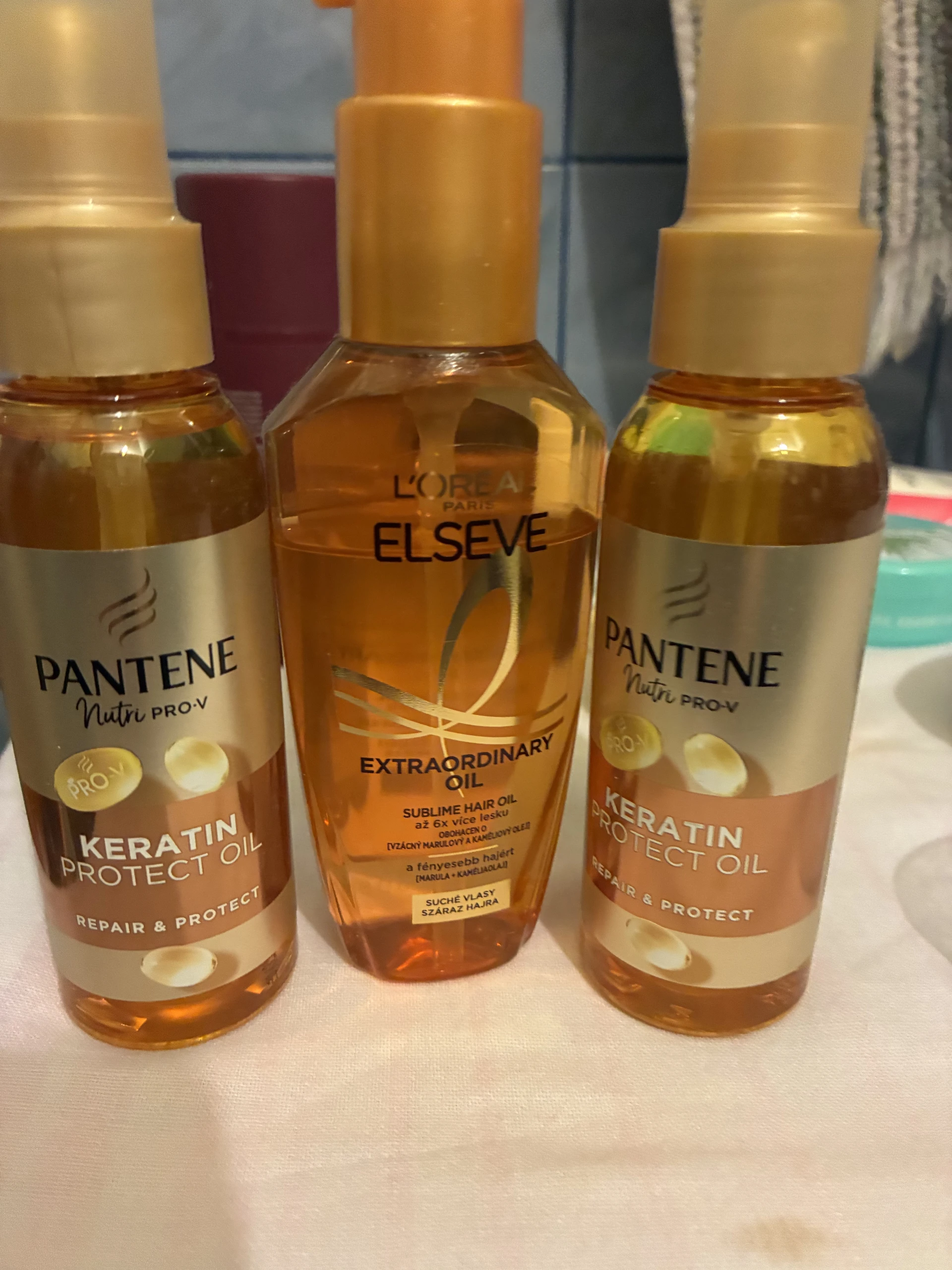 Pantene pro keratin Oil protect