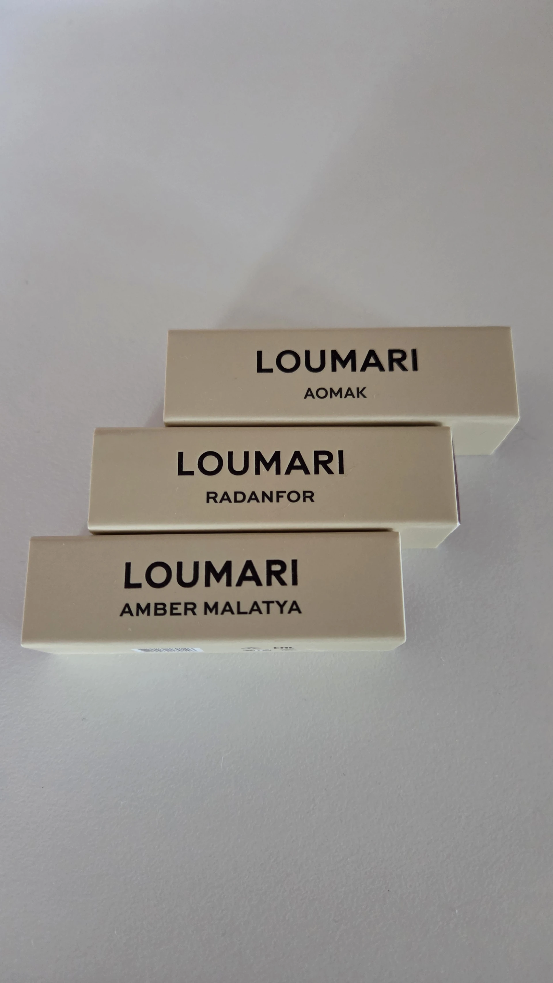 Loumari minták 3db